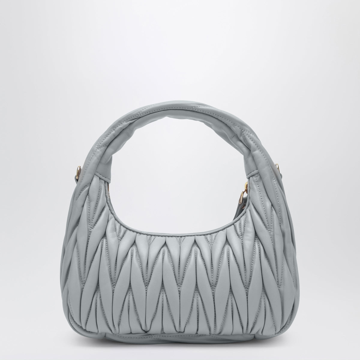 Miu Miu Small Perla Miu Wander Bag In Matelasse Leather Women MIU MIU