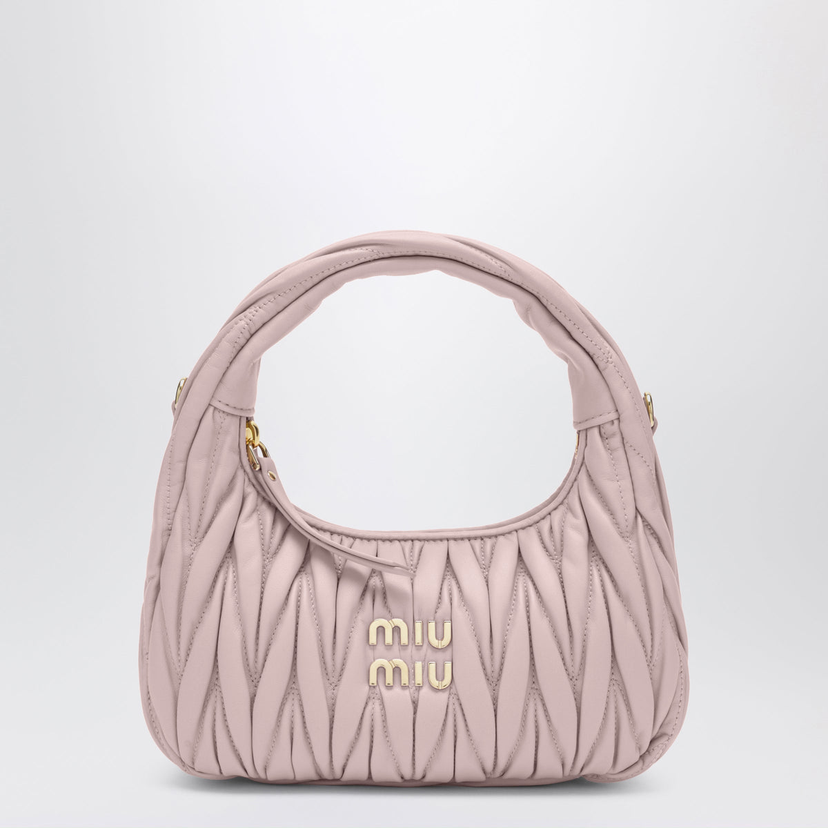 Miu Miu Small Alabastro Miu Wander Bag In Matelasse Leather Women MIU MIU