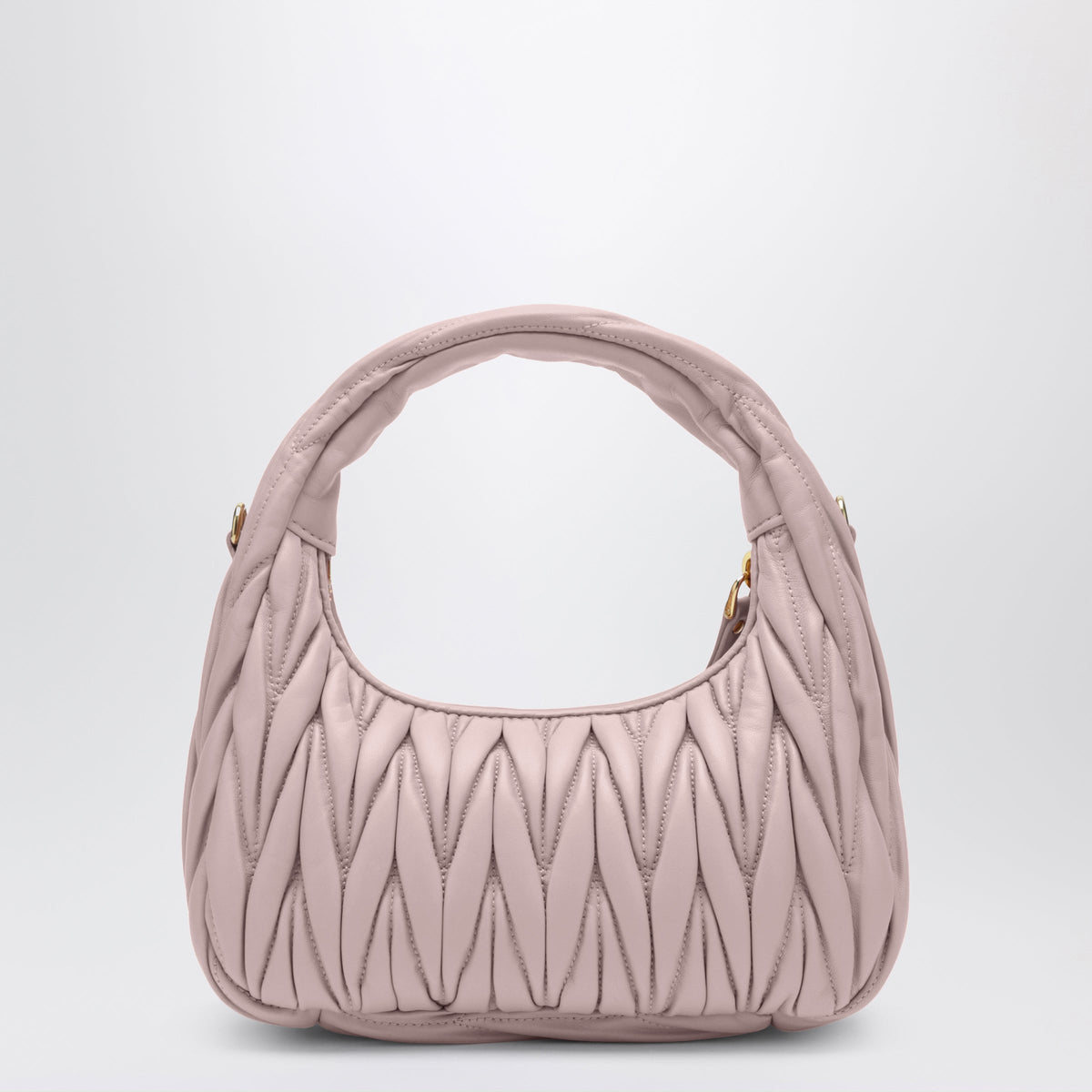 Miu Miu Small Alabastro Miu Wander Bag In Matelasse Leather Women MIU MIU