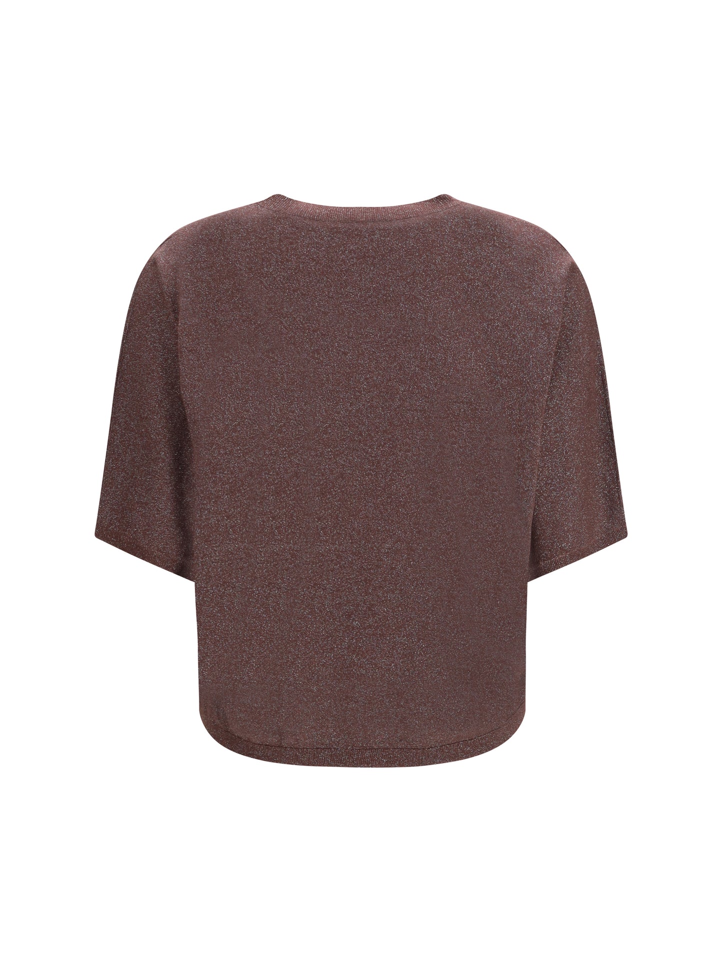 Brunello Cucinelli Women Short-Sleeve Cashmere And Silk Sweater BRUNELLO CUCINELLI