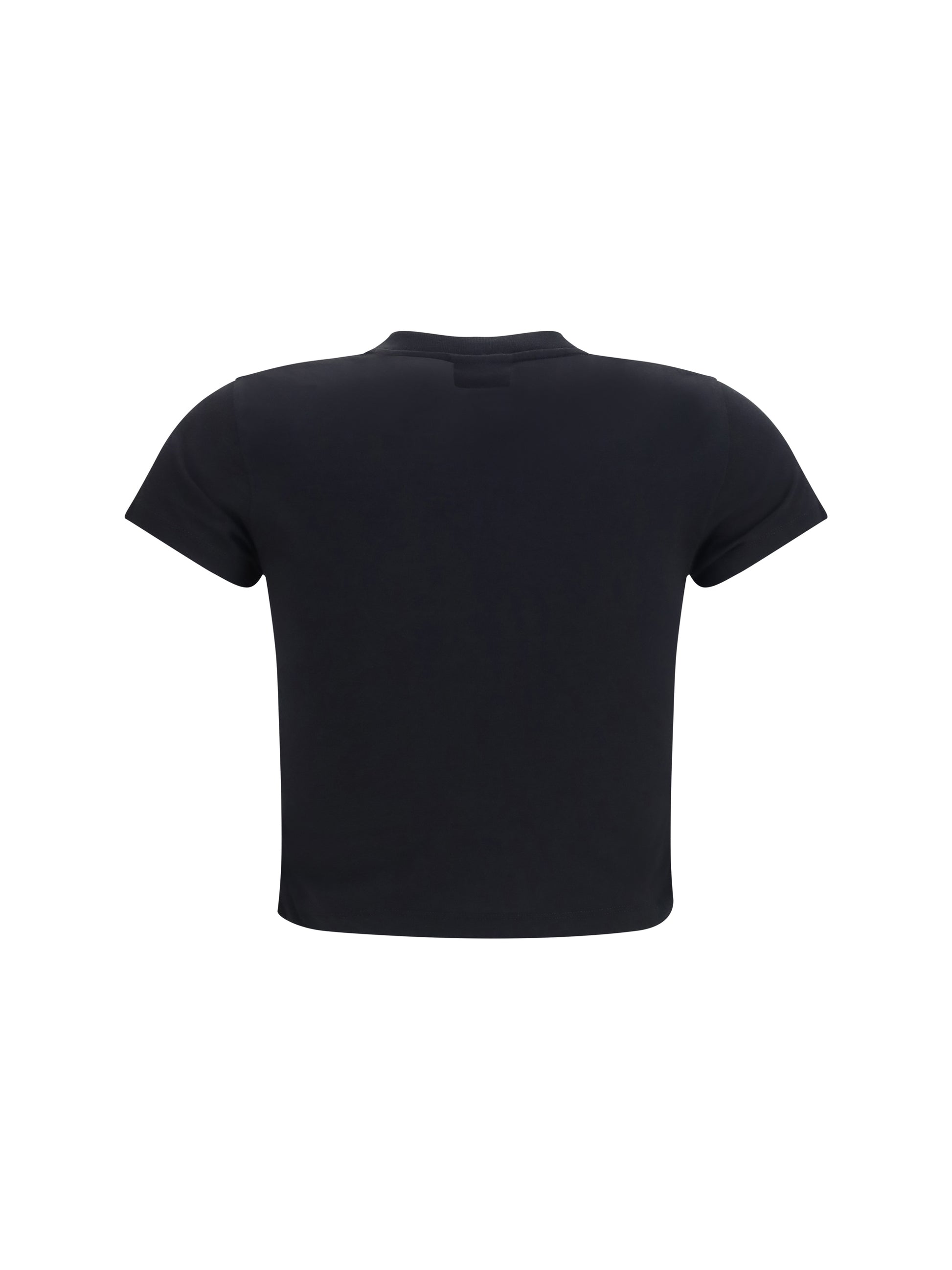 Gucci Women Cotton Jersey T-Shirt With Devoré Detail GUCCI