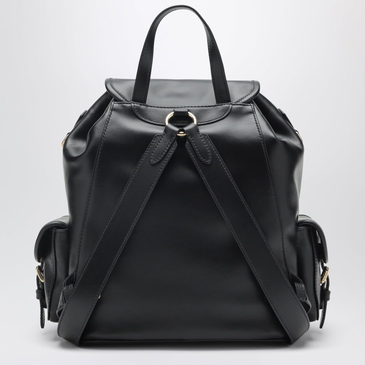 Miu Miu Black Leather Backpack Women MIU MIU