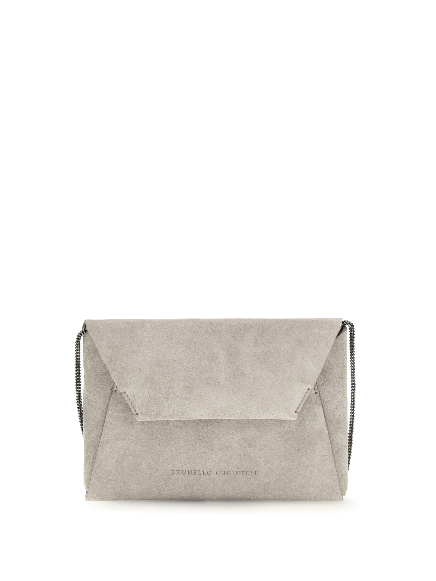 Brunello Cucinelli Women Bc Duo Suede Clutch Bag BRUNELLO CUCINELLI