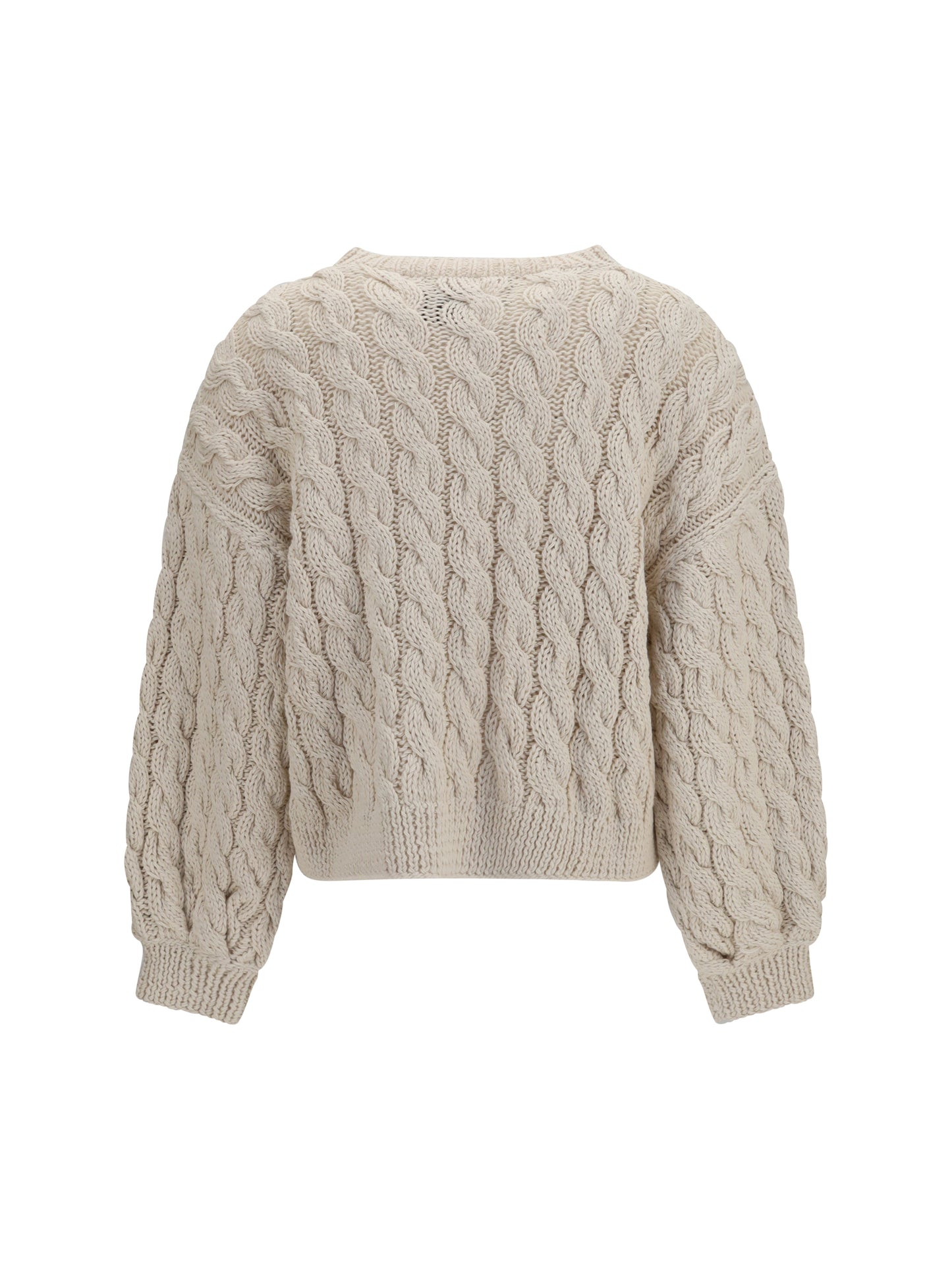 Loewe Women Wool And Cotton-Blend Midweight Knit LOEWE