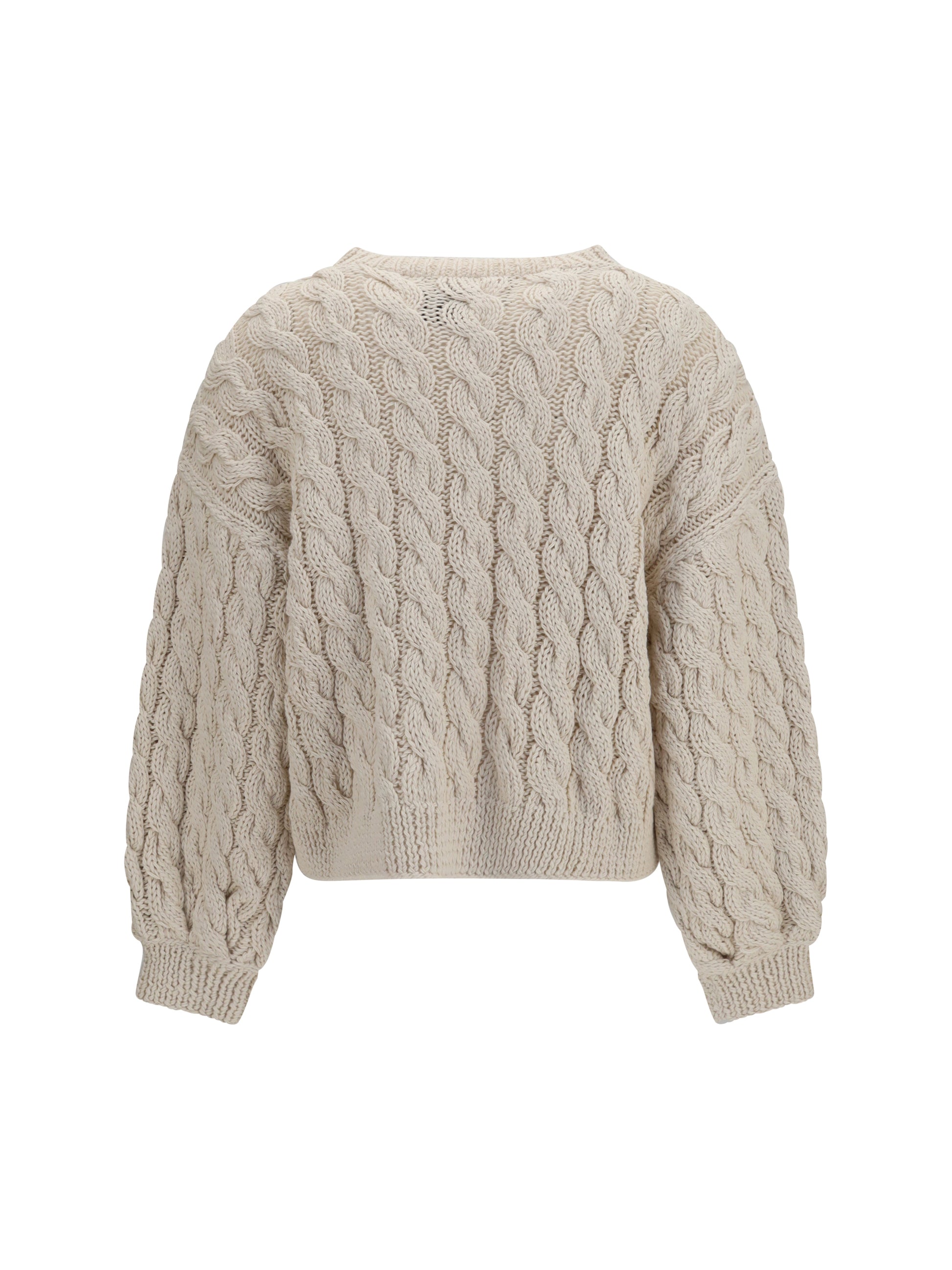 Loewe Women Wool And Cotton-Blend Midweight Knit LOEWE