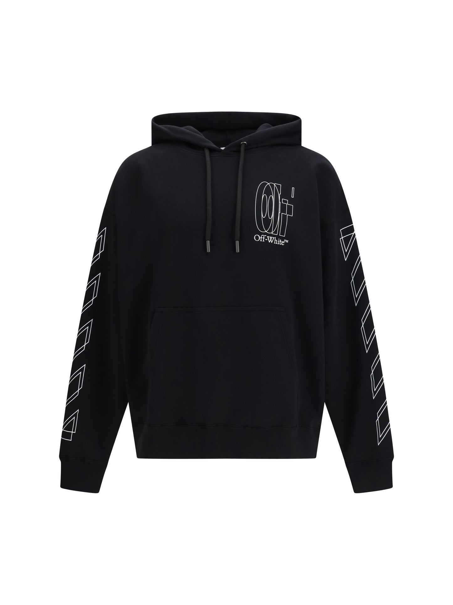 Off-White Men Big Double Arrow Skate Hoodie OFF-WHITE
