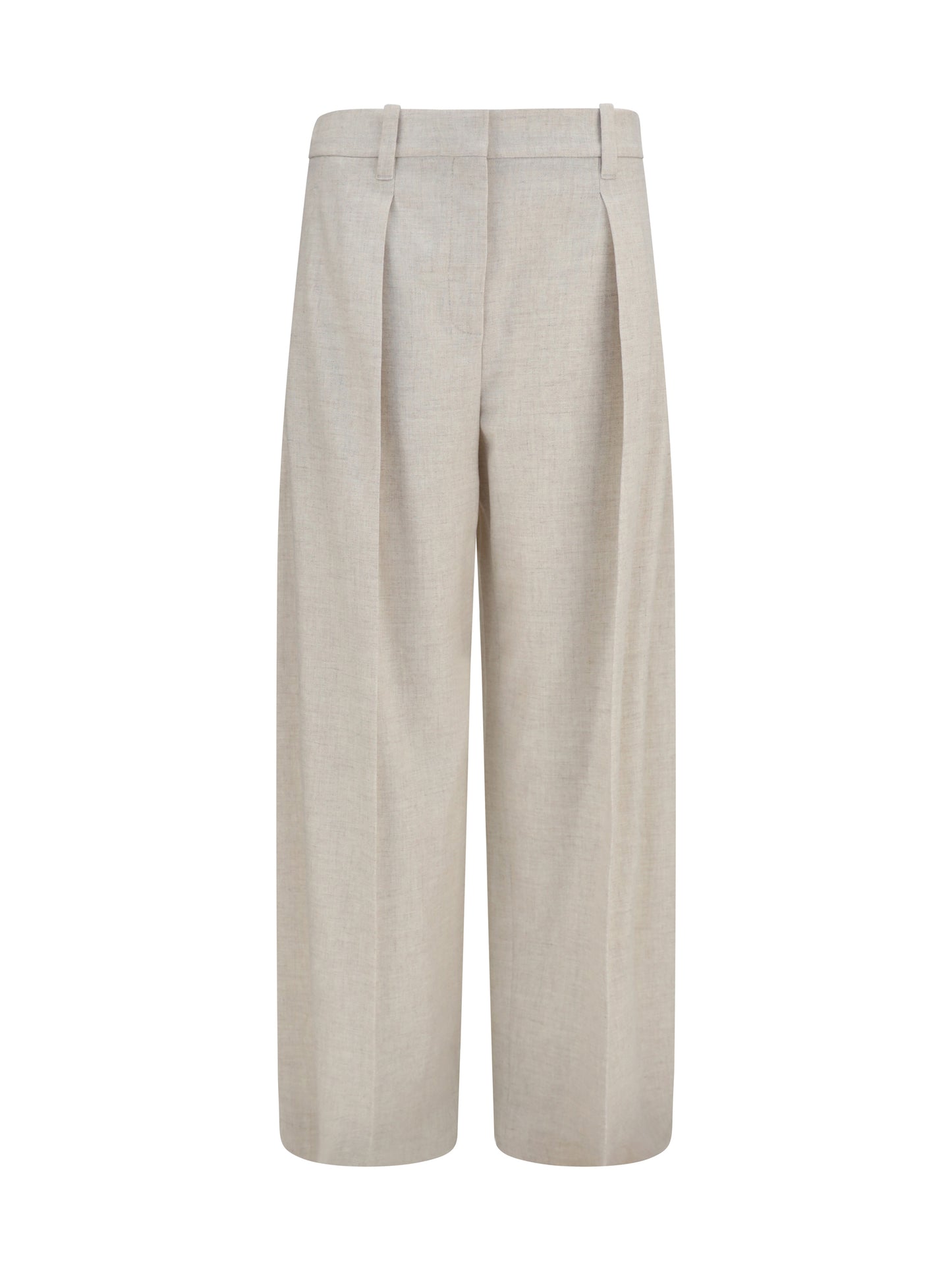 Brunello Cucinelli Women Wool And Cashmere Tailored Pants BRUNELLO CUCINELLI