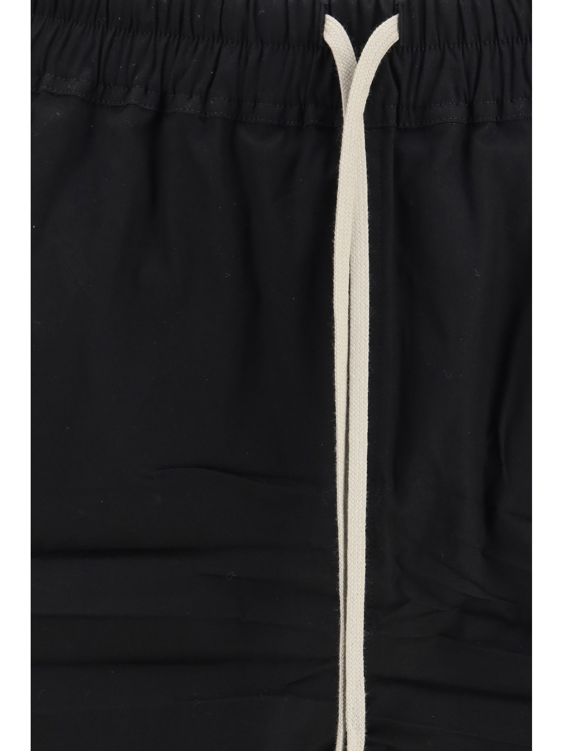 Rick Owens Men Cotton Drawstring Shorts RICK OWENS