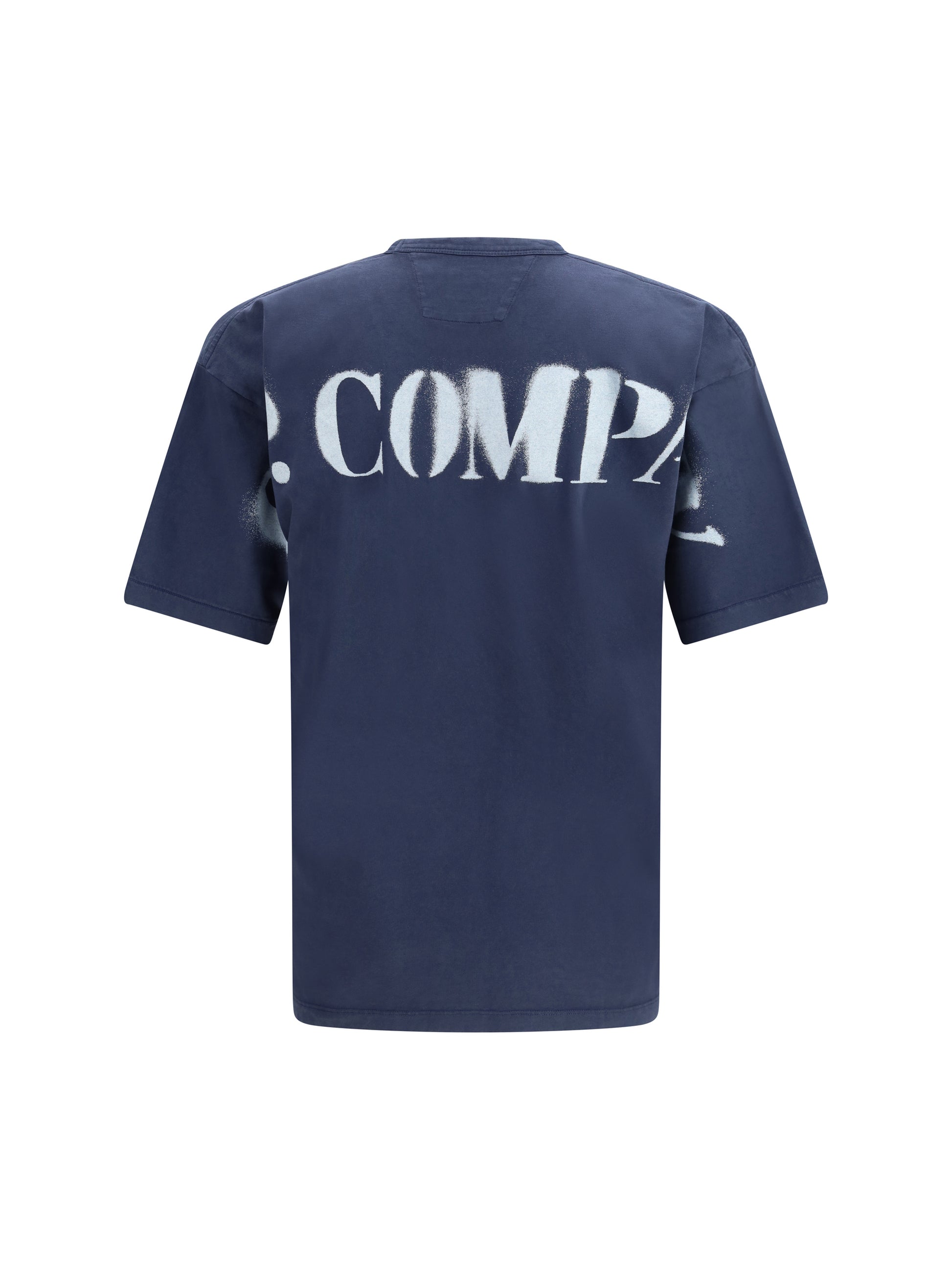C.P. Company Men Cotton Crewneck T-Shirt C.P. COMPANY