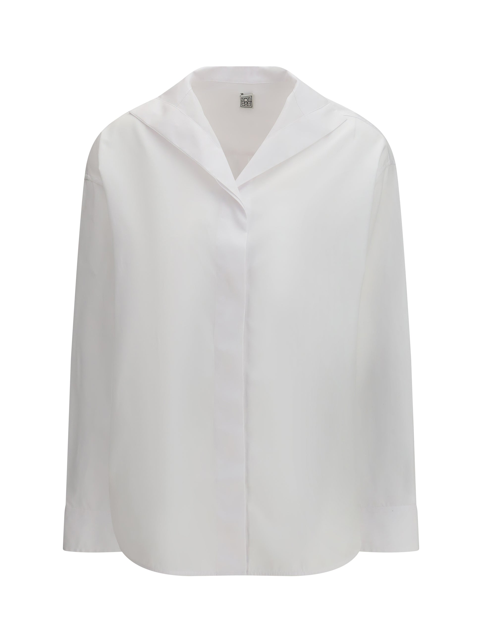 Toteme Women High-Collar Shirt TOTEME