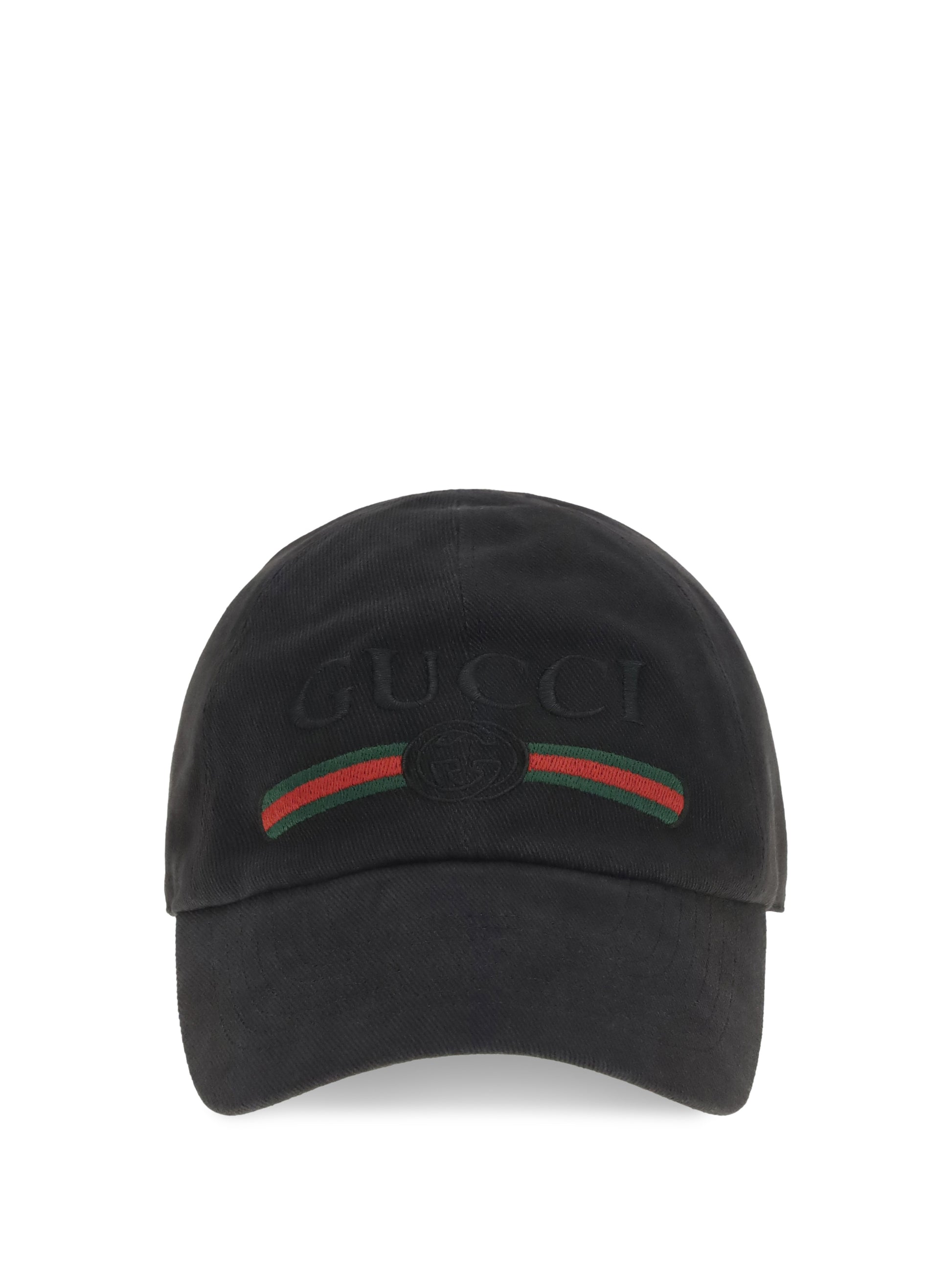 Gucci Men Cotton Baseball Cap With Embroidery GUCCI