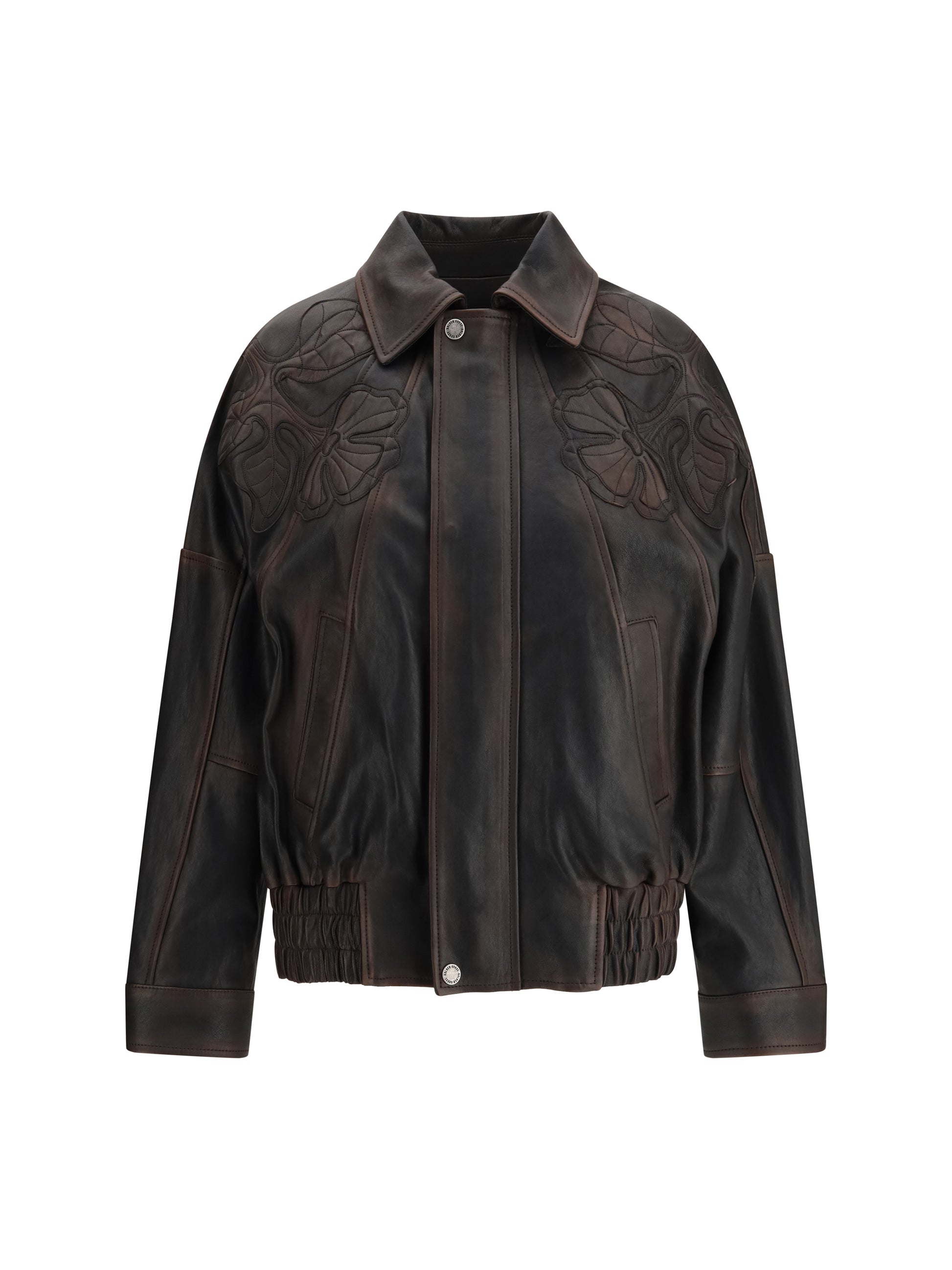 Golden Goose Women Nappa Leather Bomber Jacket GOLDEN GOOSE