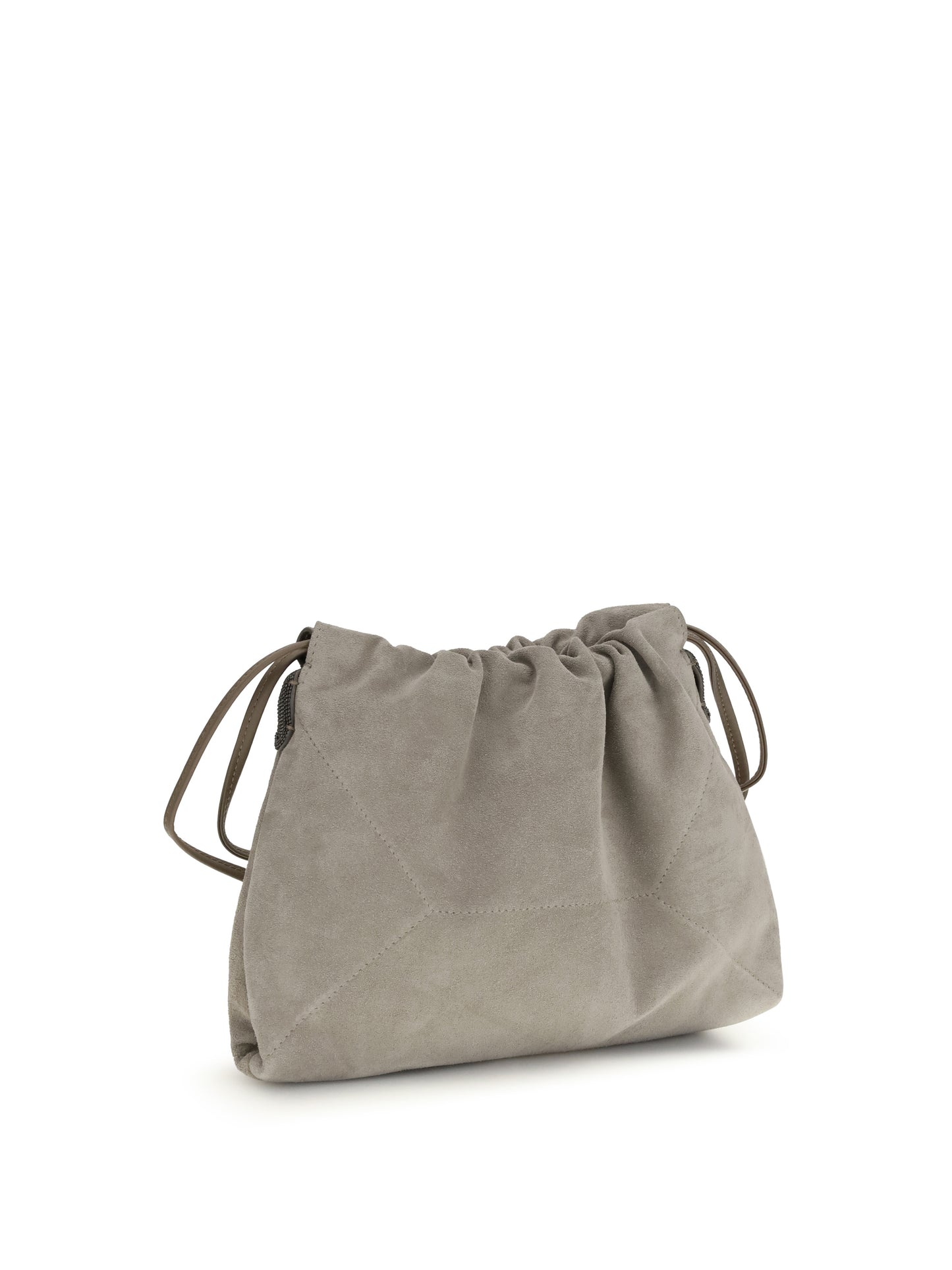 Brunello Cucinelli Women Suede Pouch Bag BRUNELLO CUCINELLI