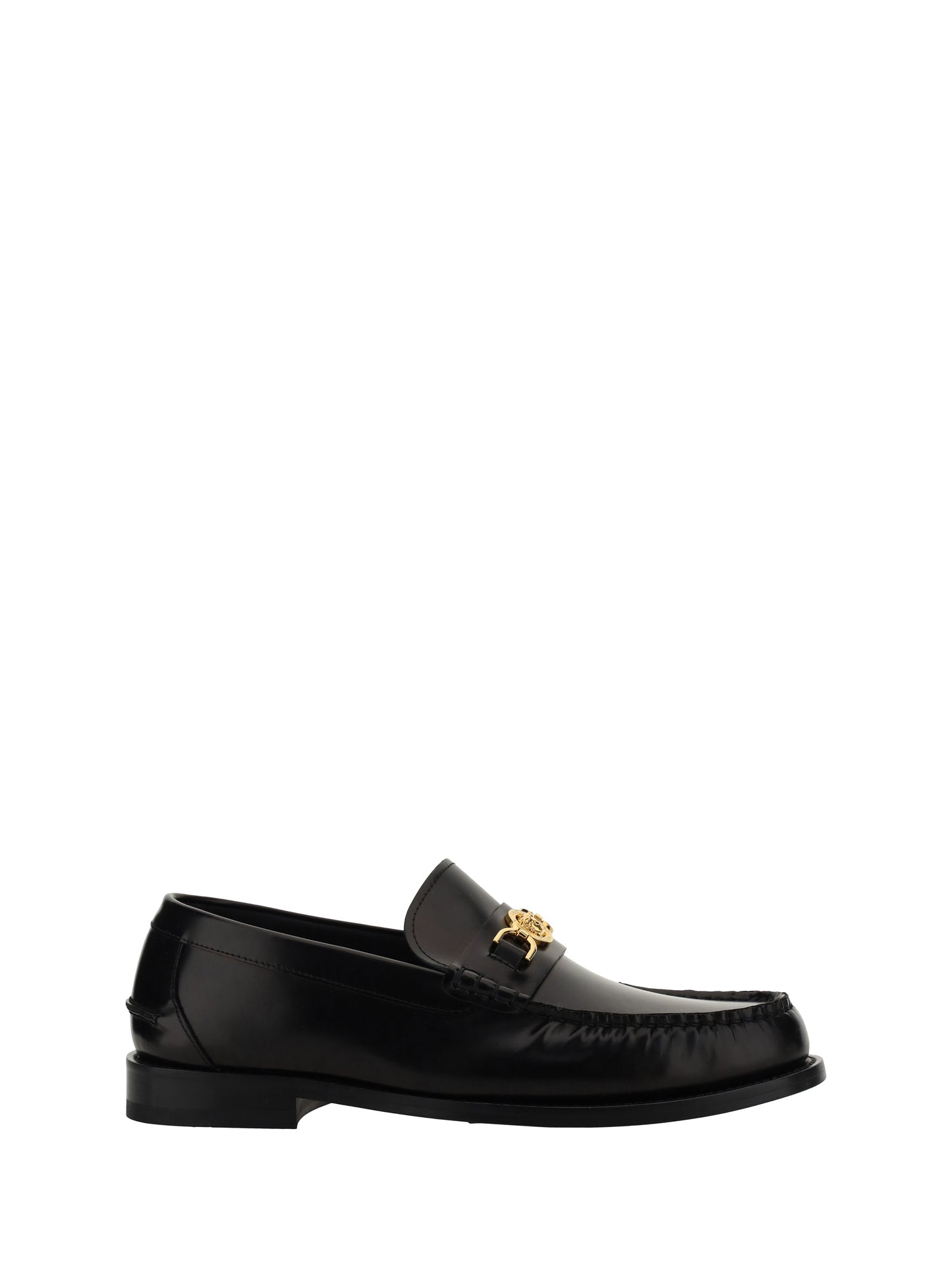 Versace Men Leather Loafers VERSACE