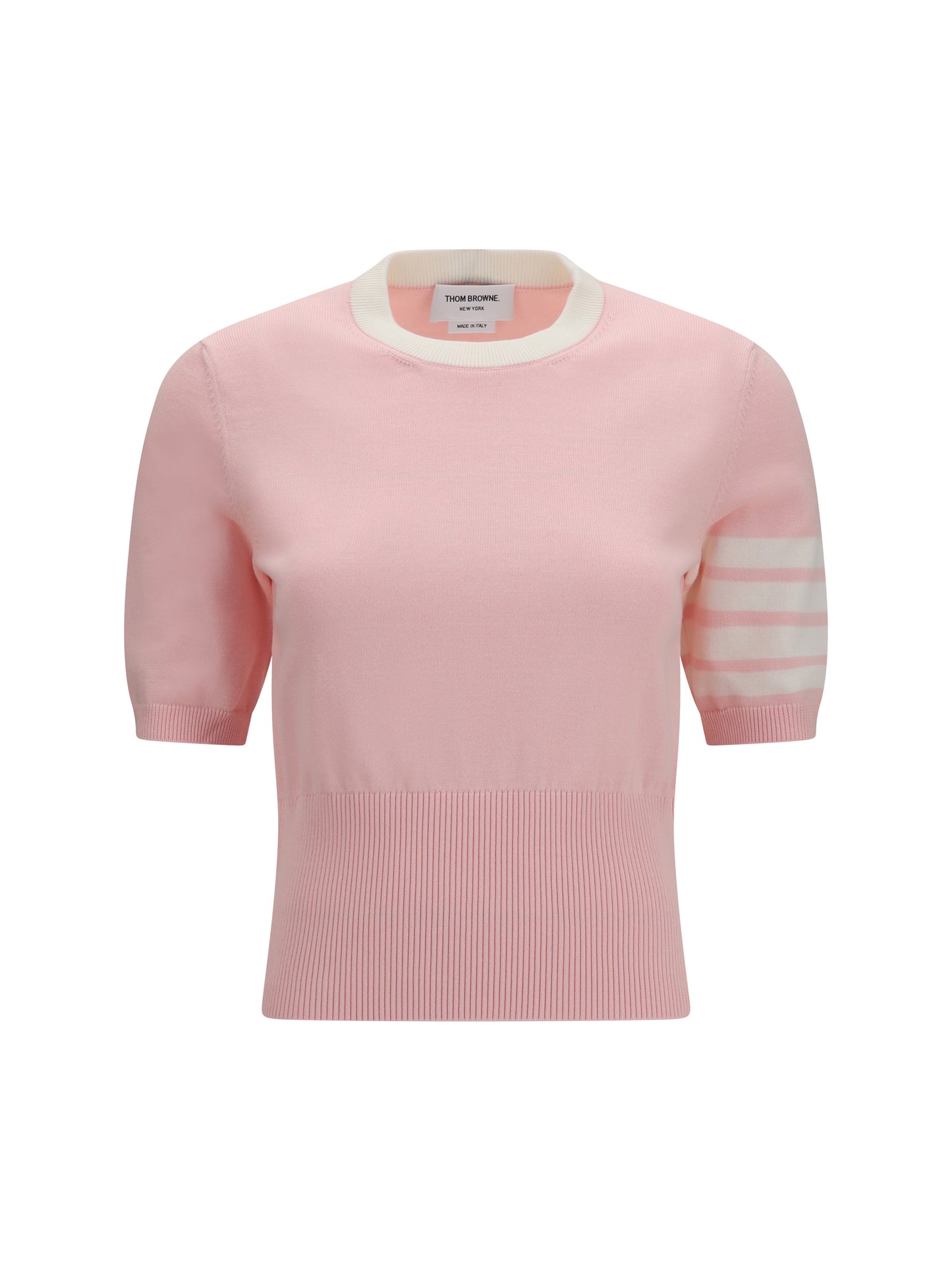 Thom Browne Women Hector Intarsia T-Shirt THOM BROWNE