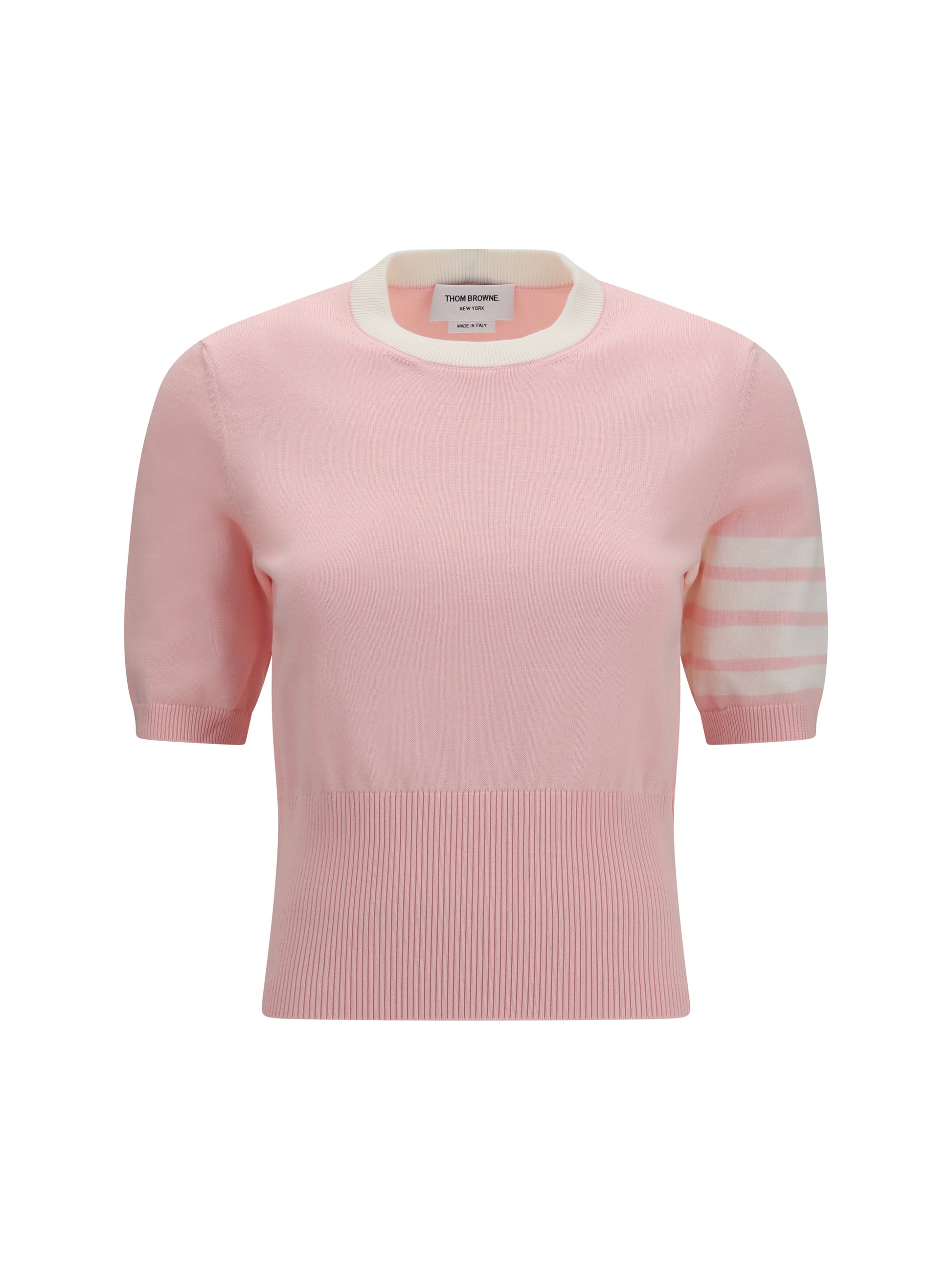 Thom Browne Women Hector Intarsia T-Shirt THOM BROWNE