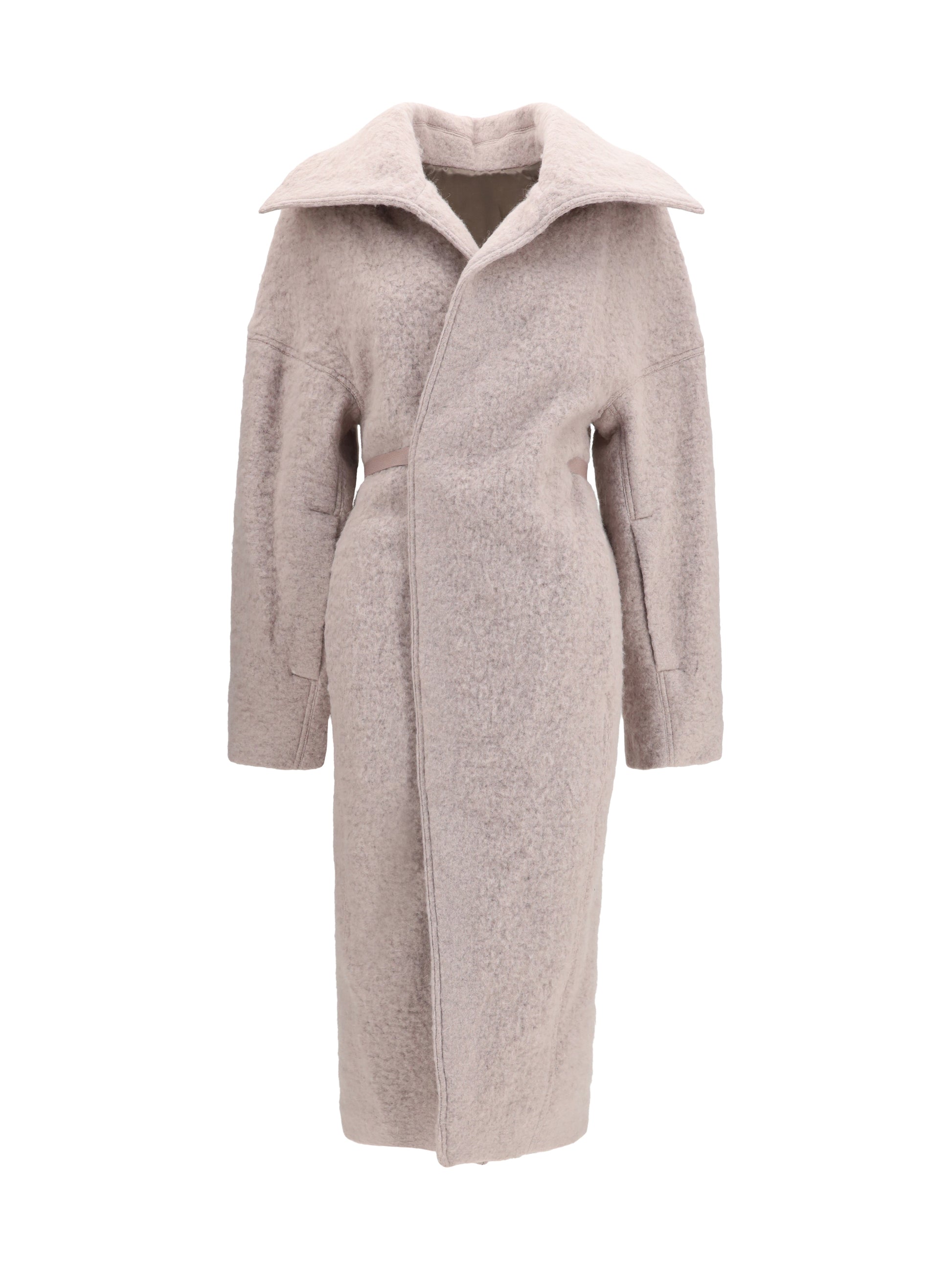 Rick Owens Women Dracucollar Belted Coat RICK OWENS