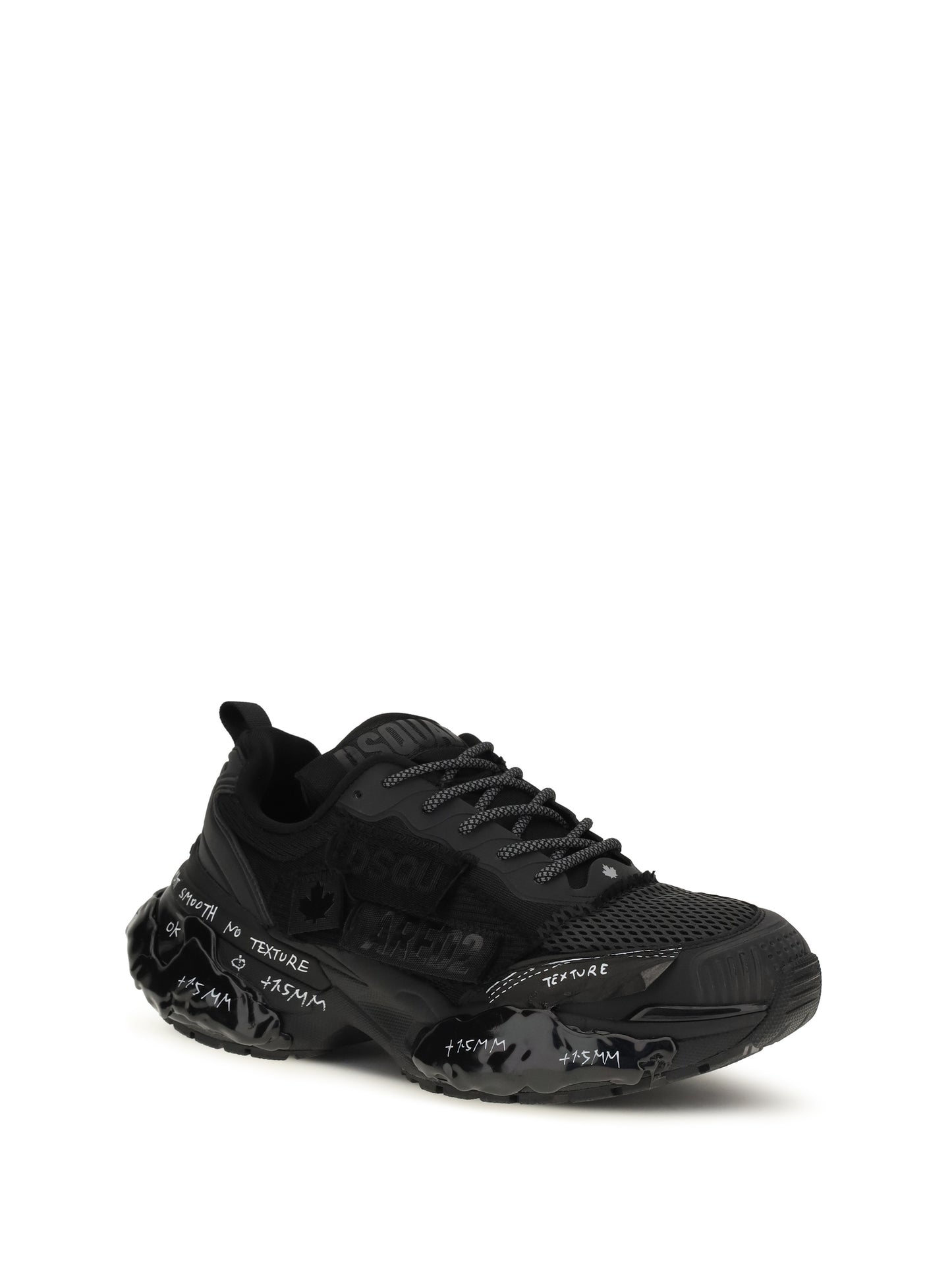 Dsquared2 Men Faster Sneakers With Mesh Inserts DSQUARED2