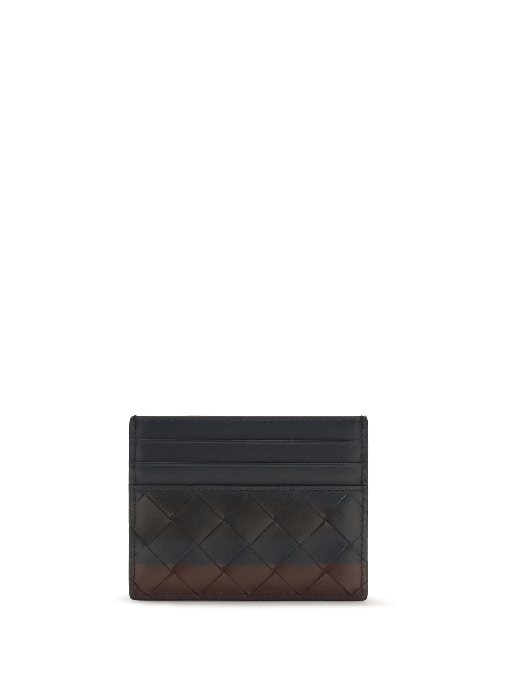 Bottega Veneta Men Intrecciato Leather Card Holder BOTTEGA VENETA