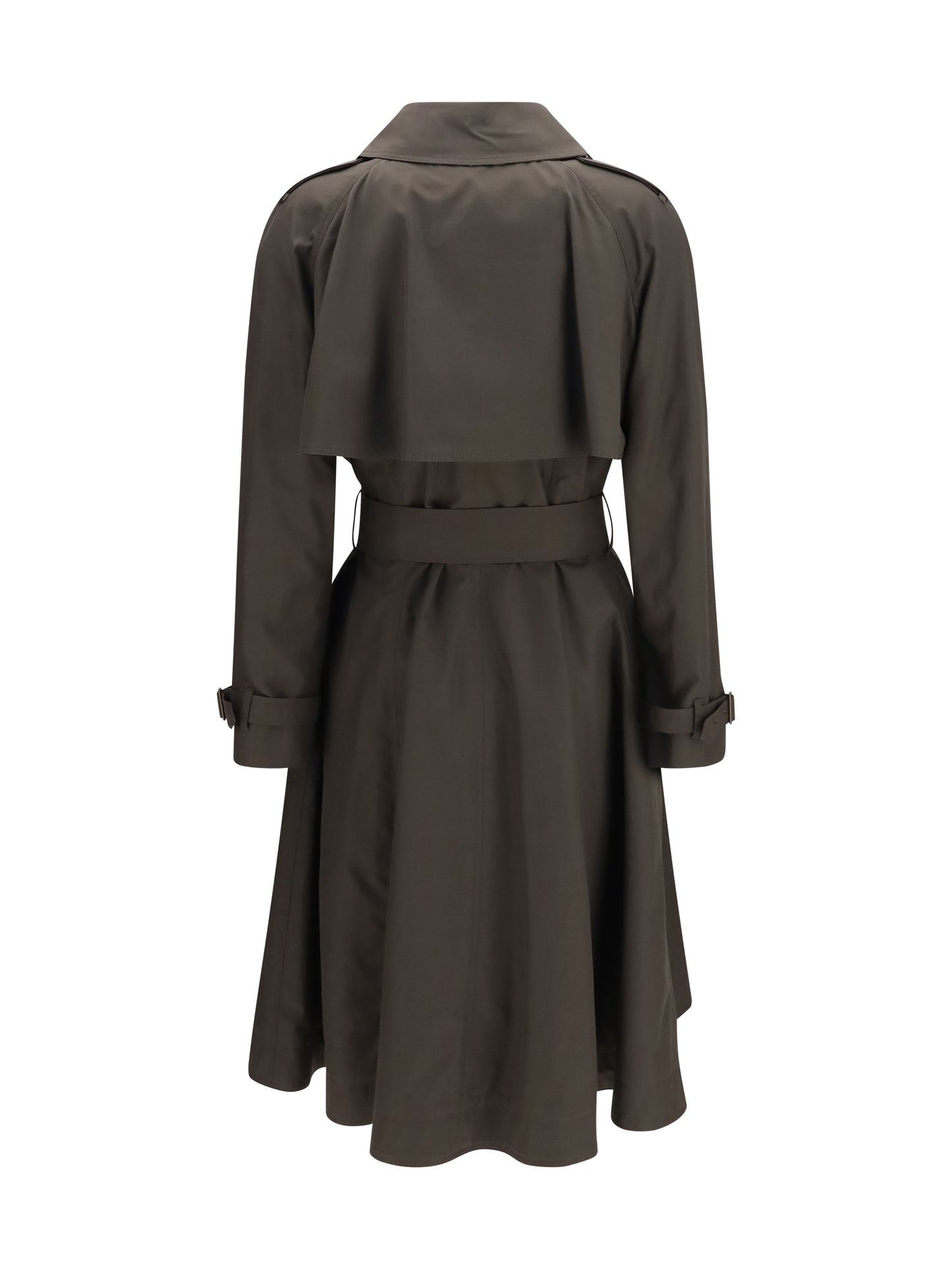 Burberry Women Pembury Cotton Gabardine Trench Coat BURBERRY