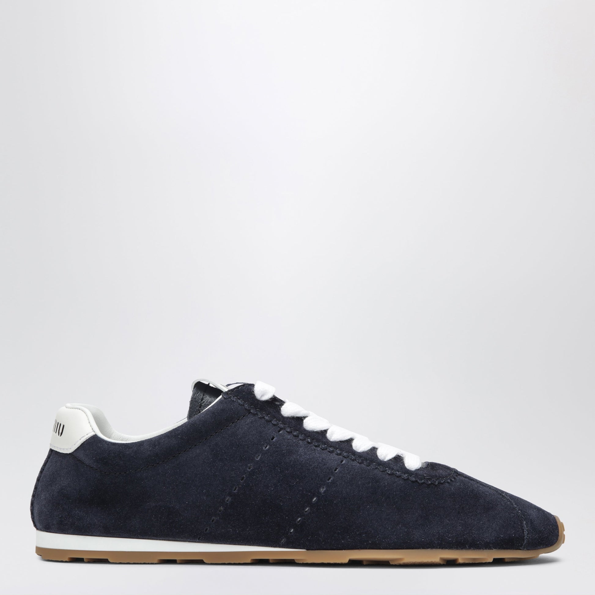 Miu Miu Plume Blue Suede Sneakers Women MIU MIU