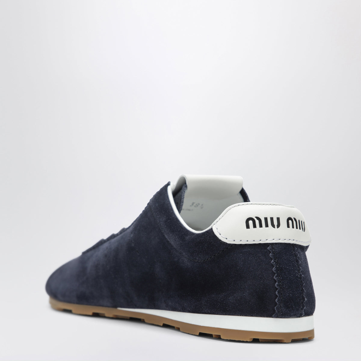 Miu Miu Plume Blue Suede Sneakers Women MIU MIU