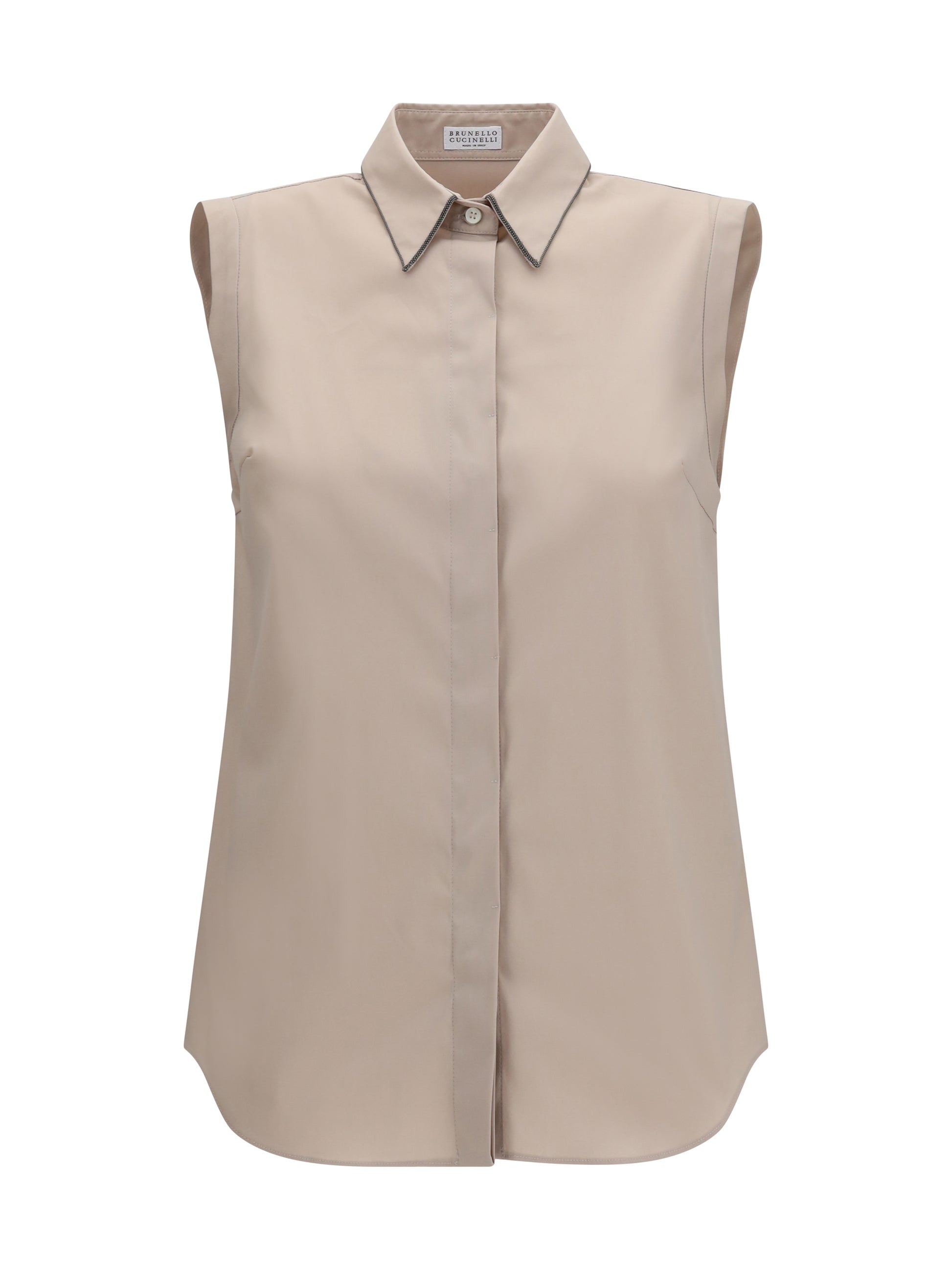 Brunello Cucinelli Women Sleeveless Shirt BRUNELLO CUCINELLI