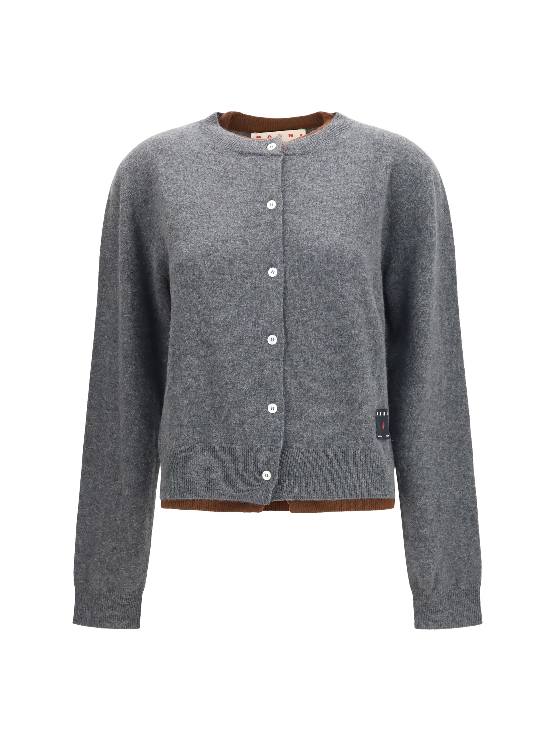 Marni Women Layered Effect Cashmere Cardigan MARNI