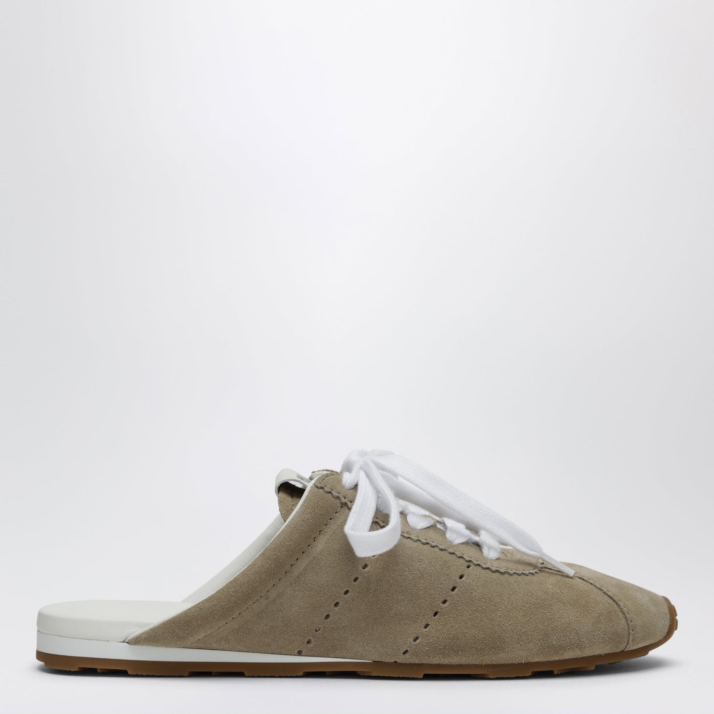Miu Miu Plume Desert Suede Sabot Women MIU MIU