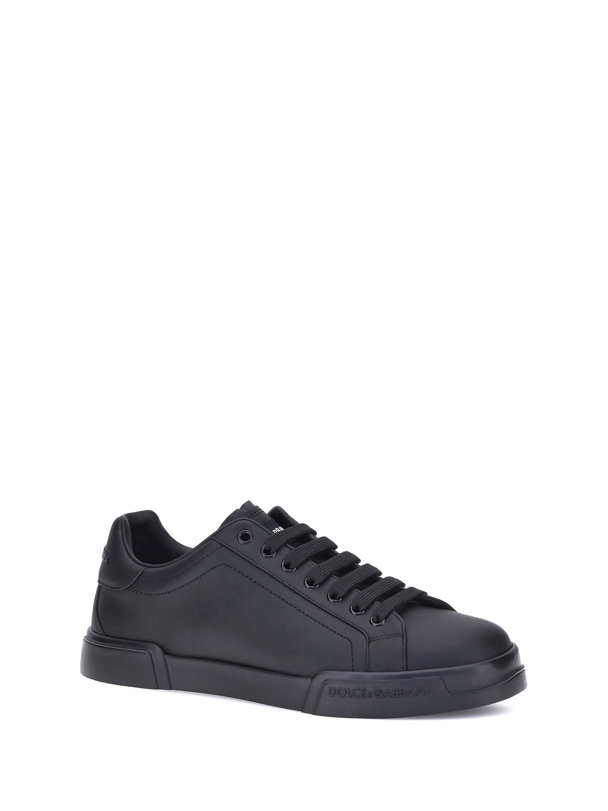 Dolce & Gabbana Men Leather Sneakers DOLCE & GABBANA