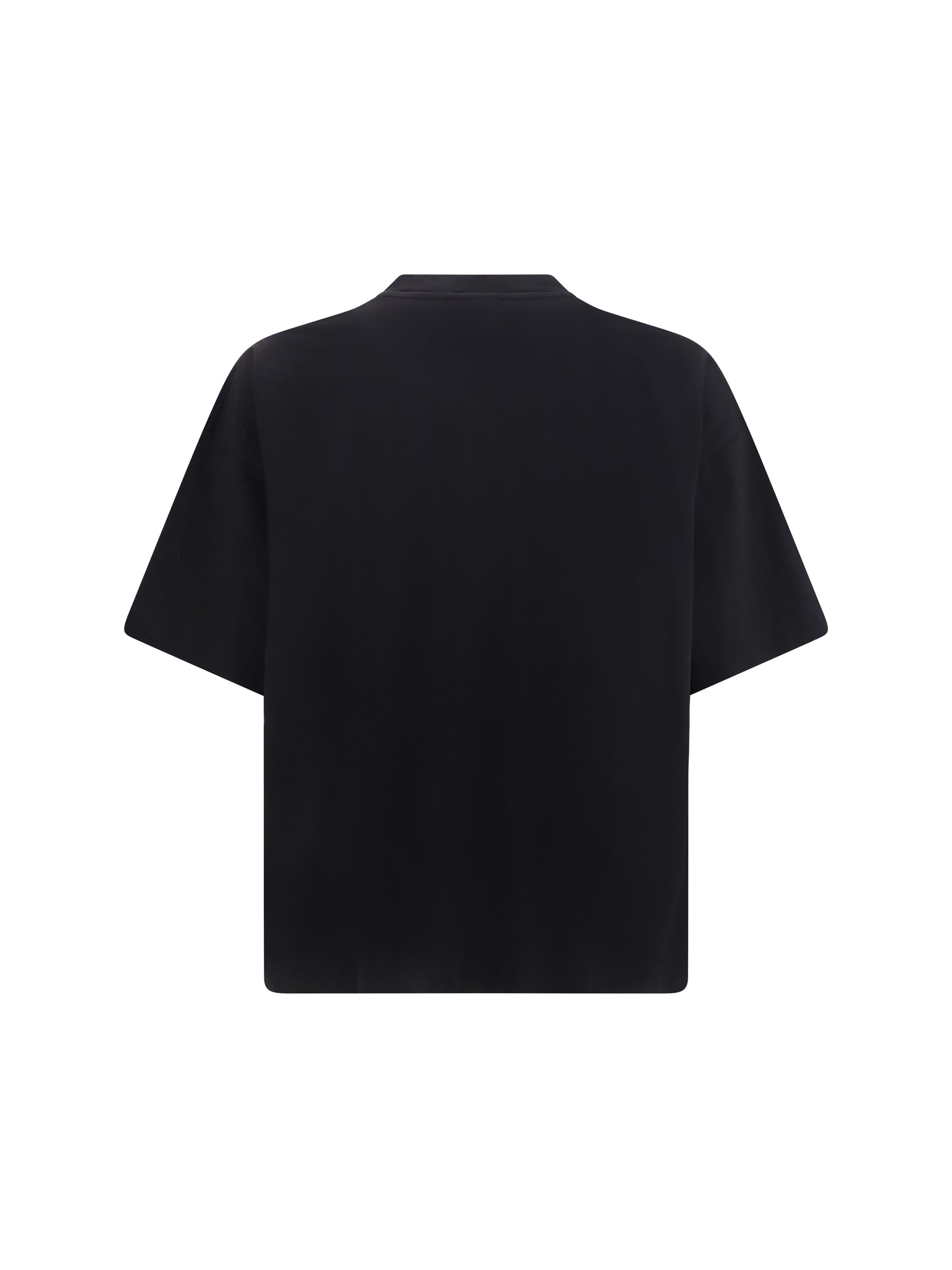 Dries Van Noten Men Monochrome Cotton T-Shirt DRIES VAN NOTEN