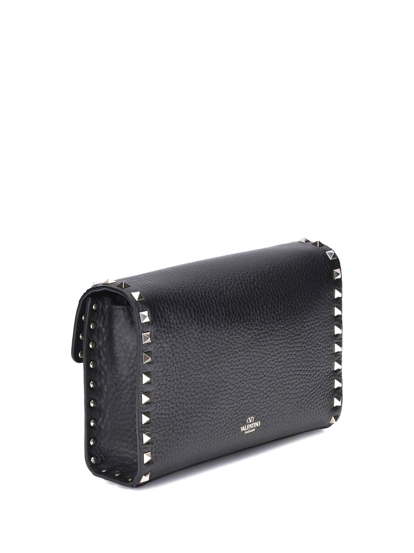 Valentino Garavani Women Rockstud Mini Shoulder Bag In Garnet Calfskin VALENTINO GARAVANI