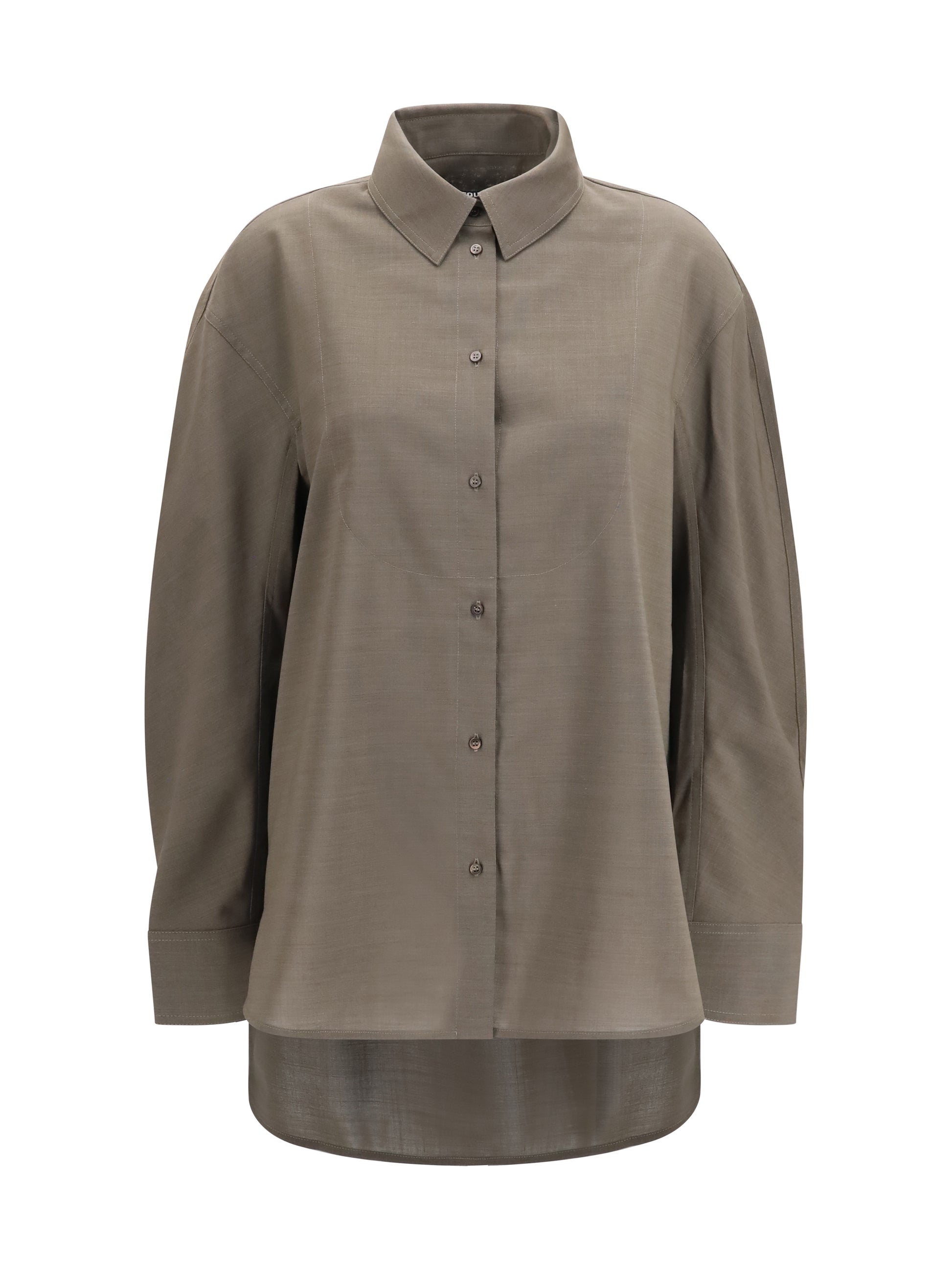 Jacquemus Women Citta Virgin Wool Shirt JACQUEMUS