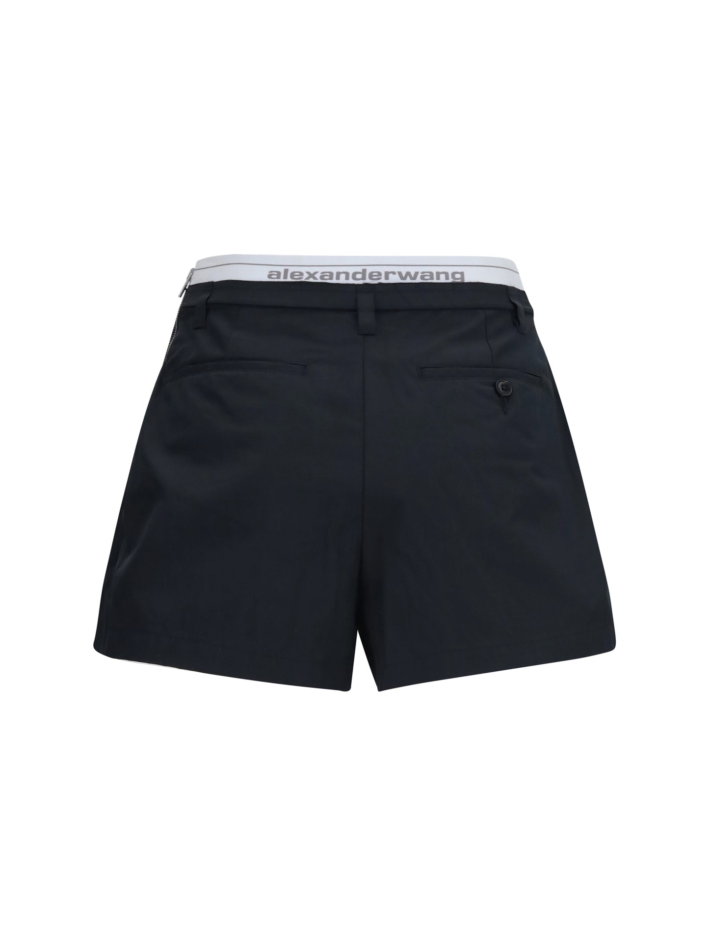 Alexander Wang Women Cotton Shorts With Elastic Waistband ALEXANDER WANG