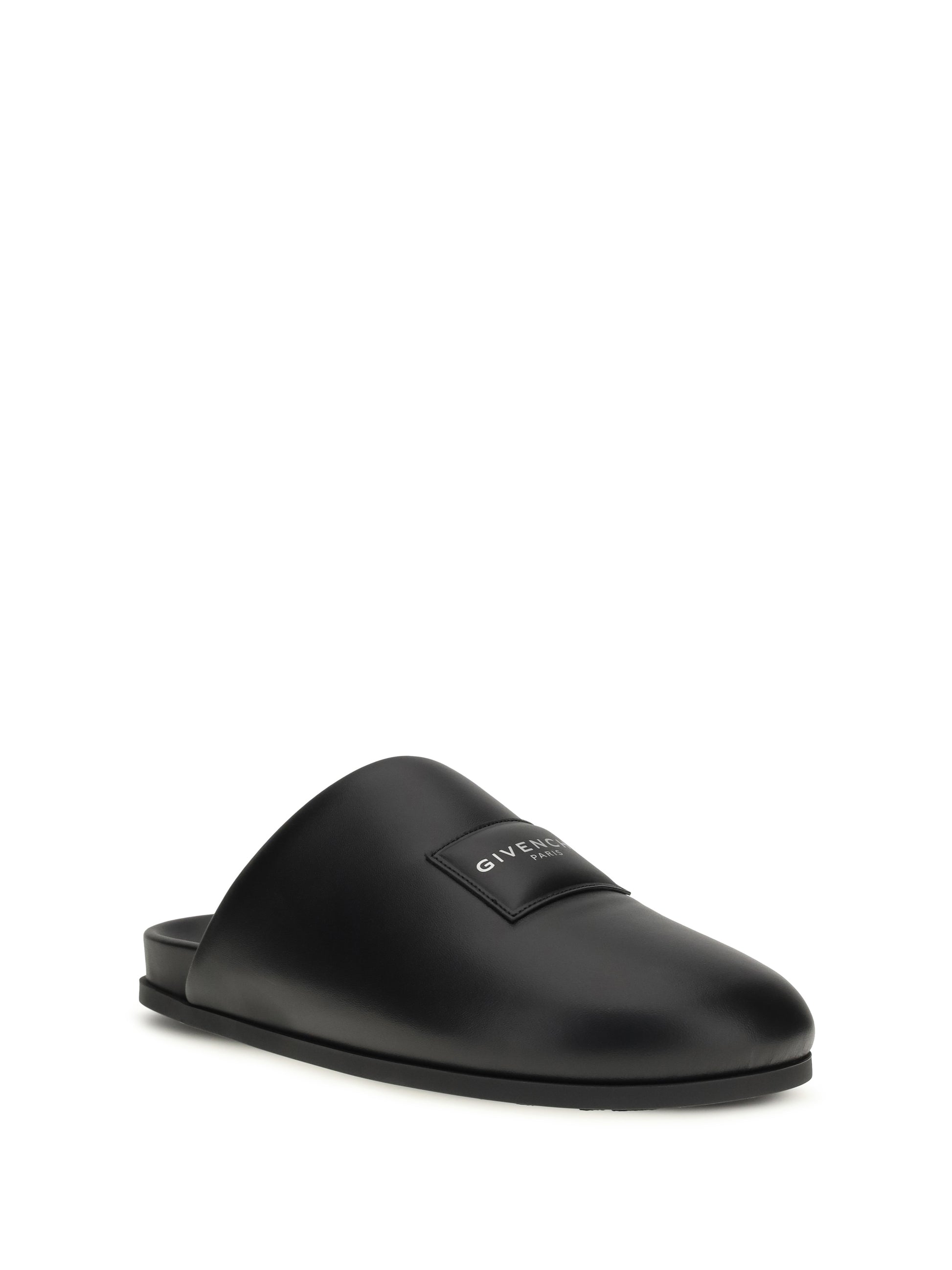 Givenchy Men Leather Mules GIVENCHY