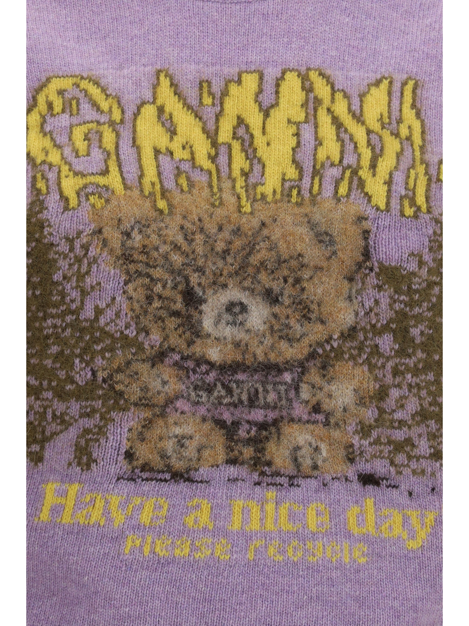 Ganni Women Teddy Alpaca And Wool-Blend Vest GANNI