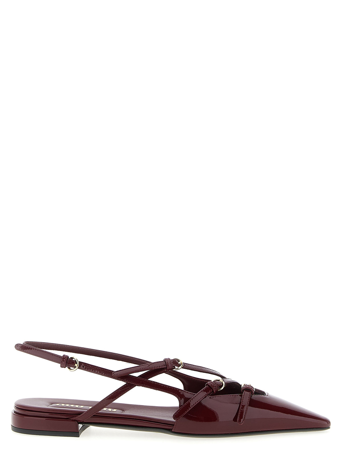 Miu Miu Women Slingback Straps MIU MIU