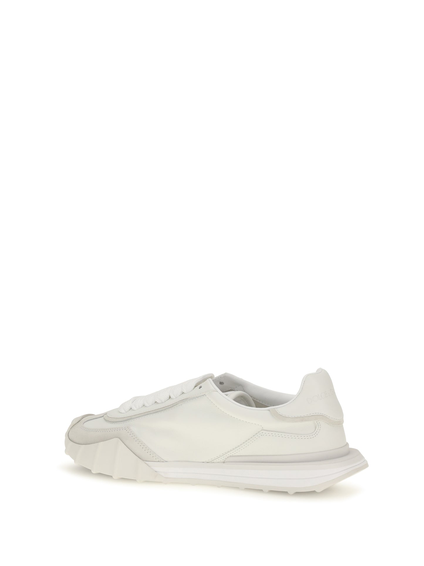 Dolce & Gabbana Men Athletic Fabric And Leather Sneakers DOLCE & GABBANA