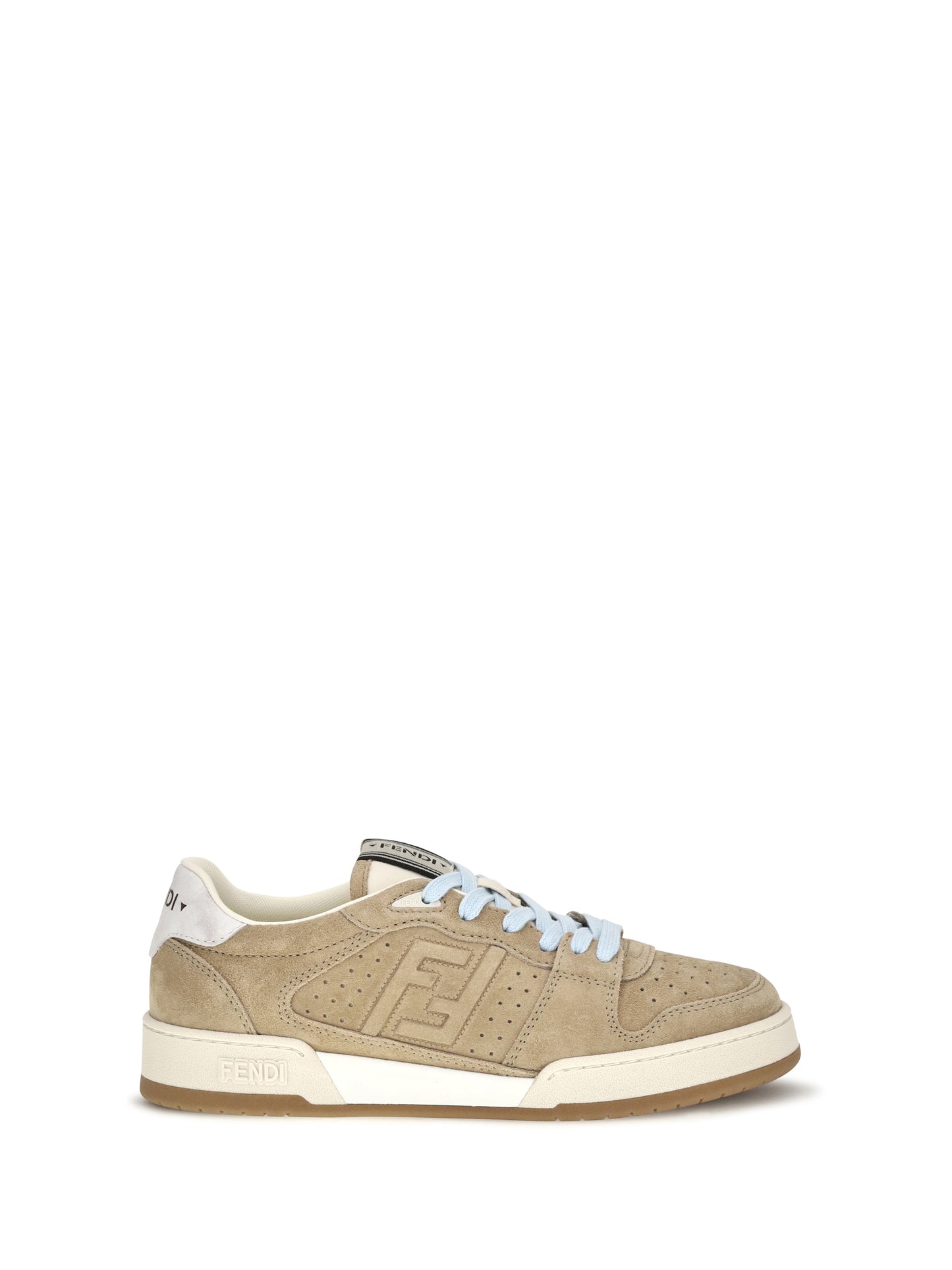 Fendi Men Match Suede Sneakers FENDI