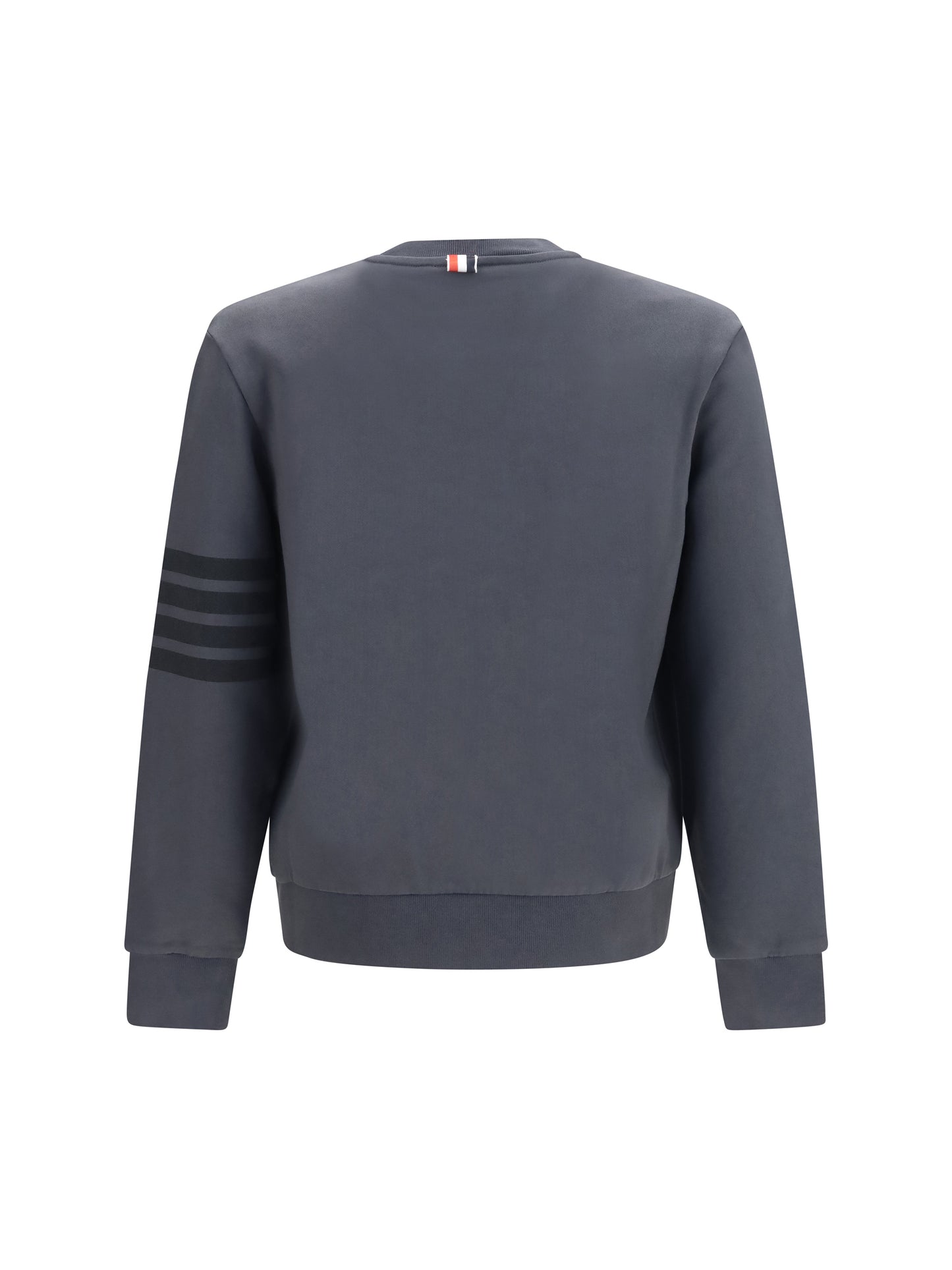 Thom Browne Men 4-Bar Cotton Crewneck Sweatshirt THOM BROWNE