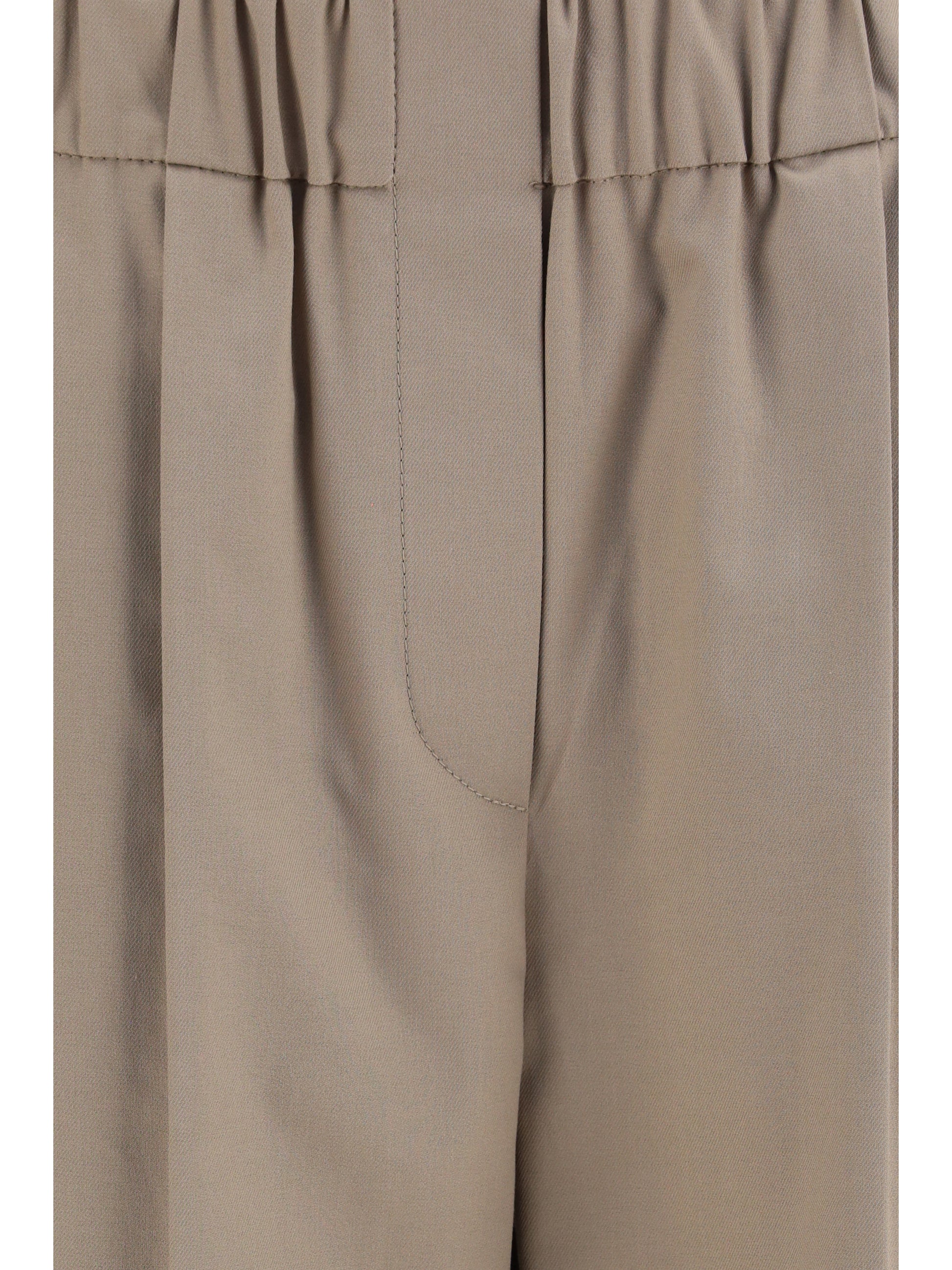 Brunello Cucinelli Women Cotton Pants BRUNELLO CUCINELLI