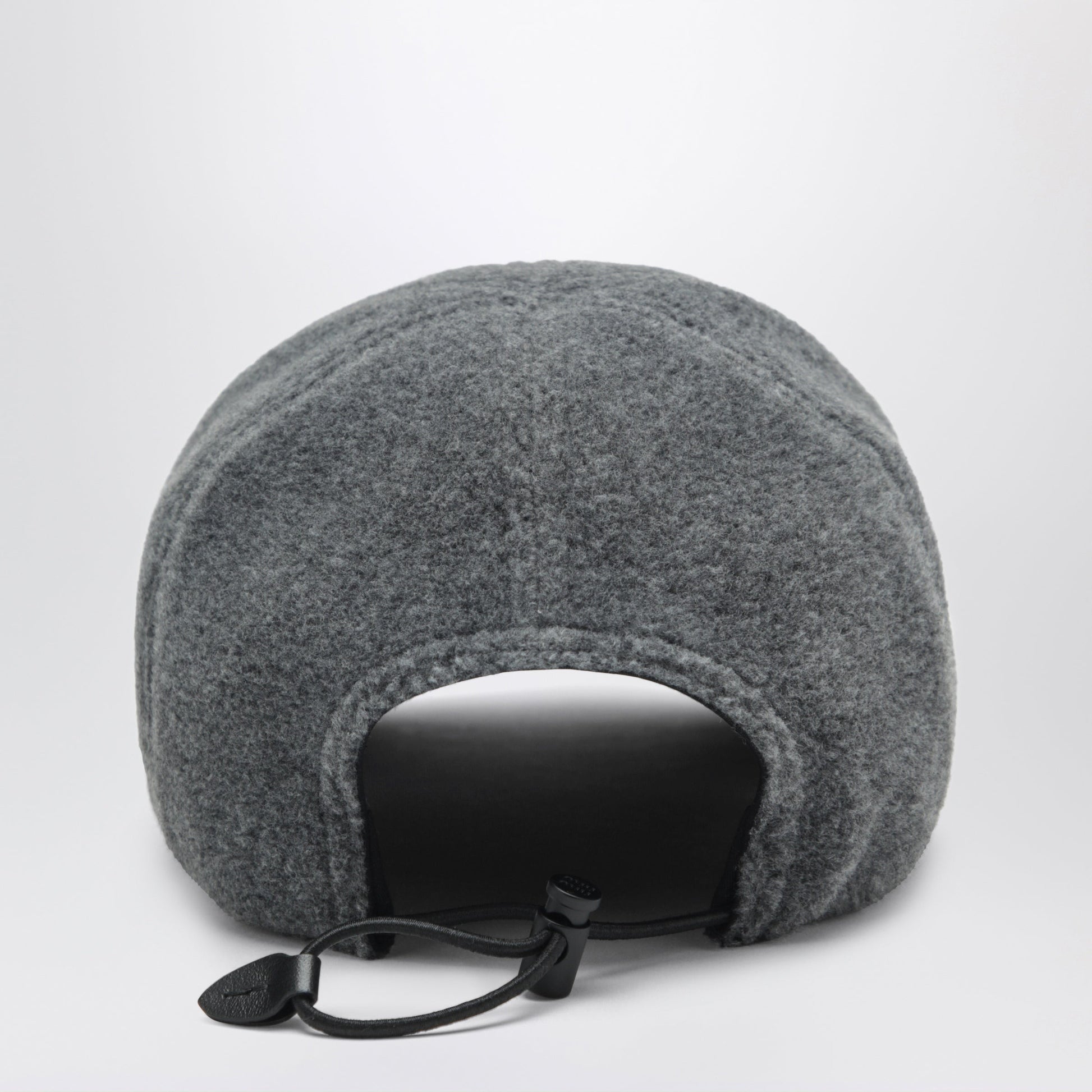 Miu Miu Gray Fleece Baseball Hat Women MIU MIU