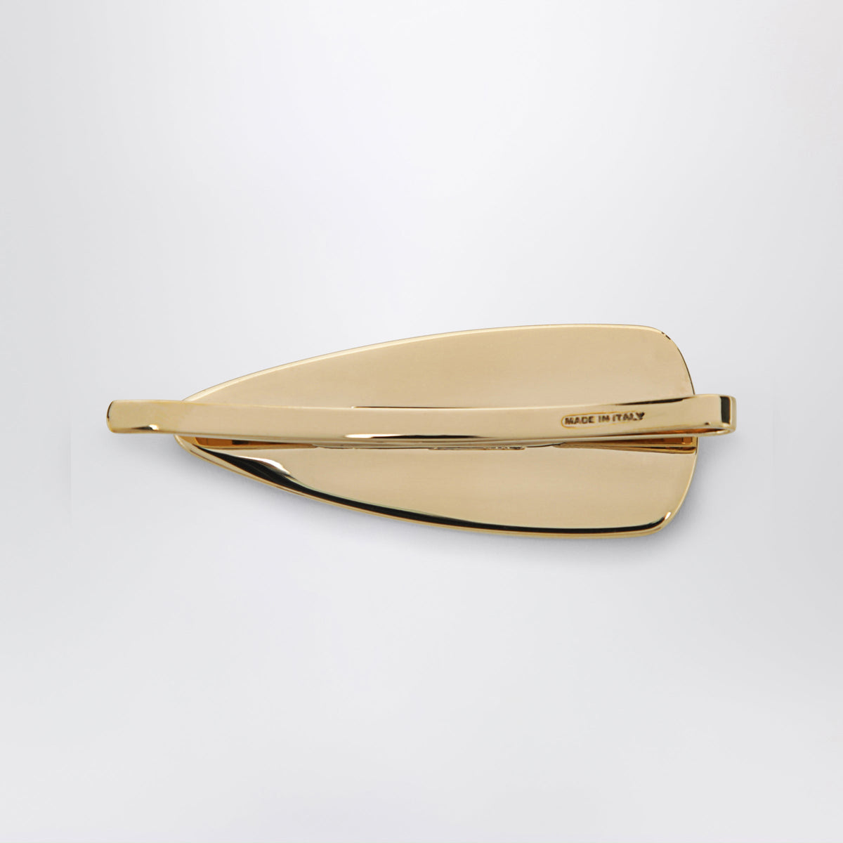 Miu Miu Black Enameled Metal Clip Women MIU MIU