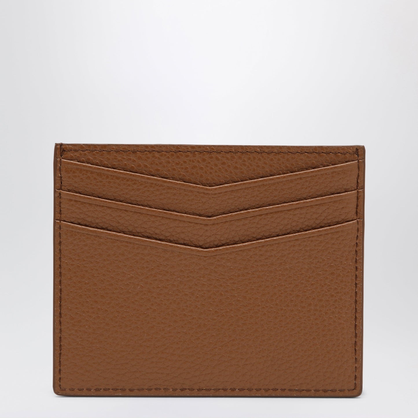 Miu Miu Card Holder In Leather, Cognac Women MIU MIU
