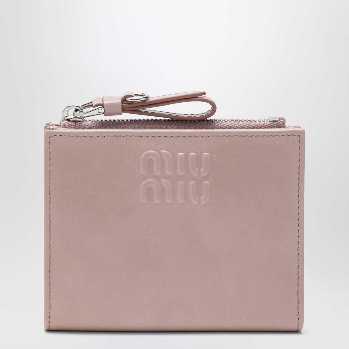 Miu Miu Small Mughetto Pink Leather Wallet Women MIU MIU