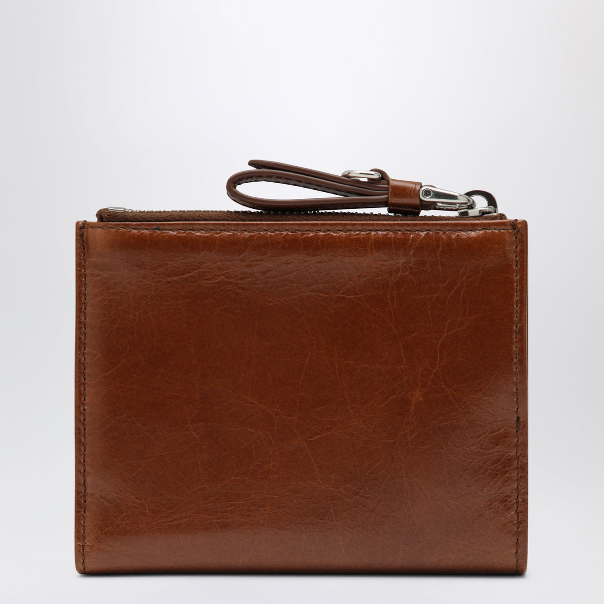 Miu Miu Small Brown Leather Wallet Women MIU MIU