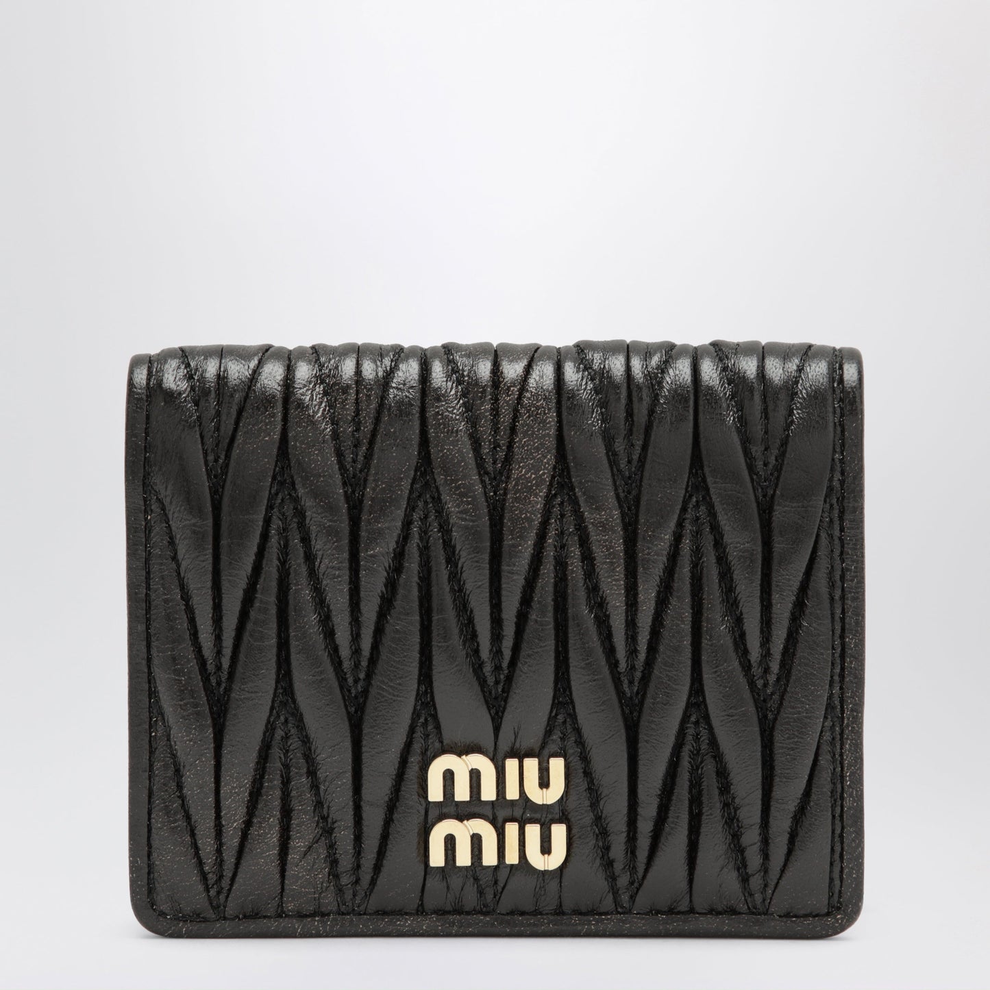 Miu Miu Small Caffã¨ Wallet In Quilted Nappa Leather Women MIU MIU