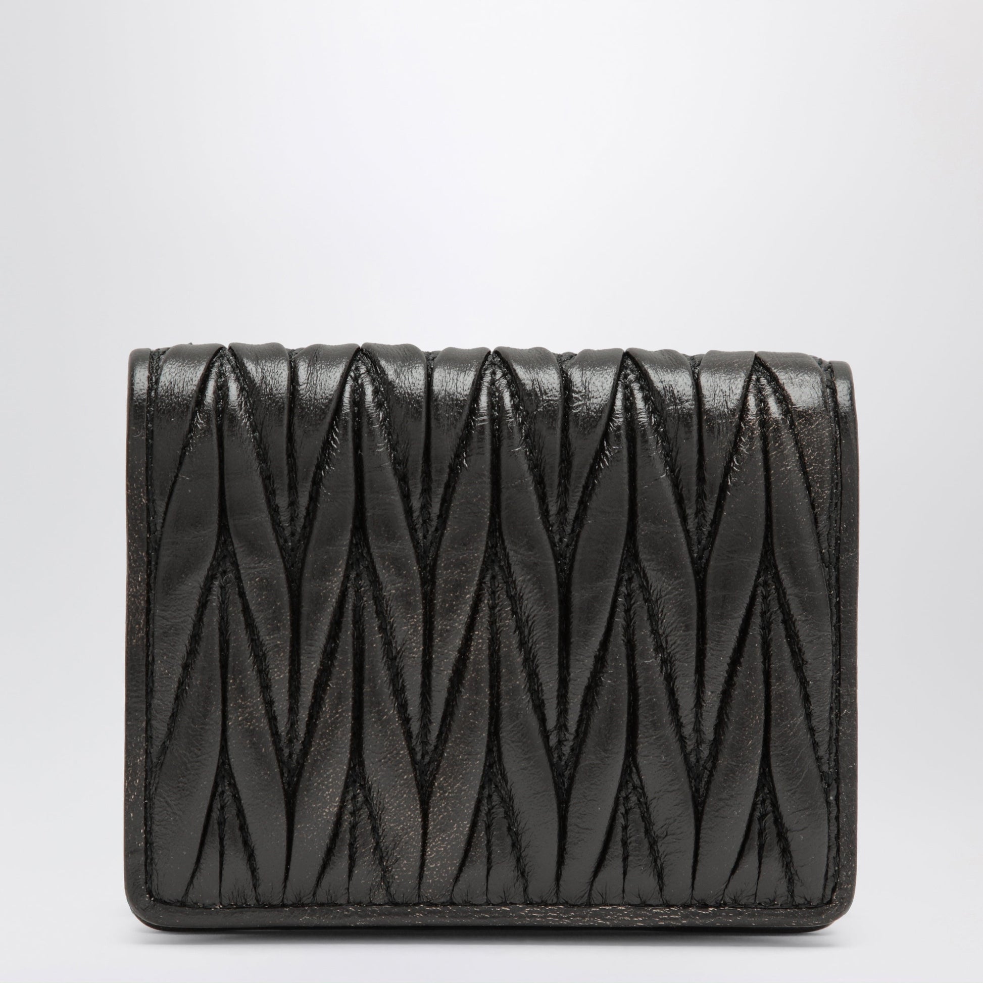 Miu Miu Small Caffã¨ Wallet In Quilted Nappa Leather Women MIU MIU