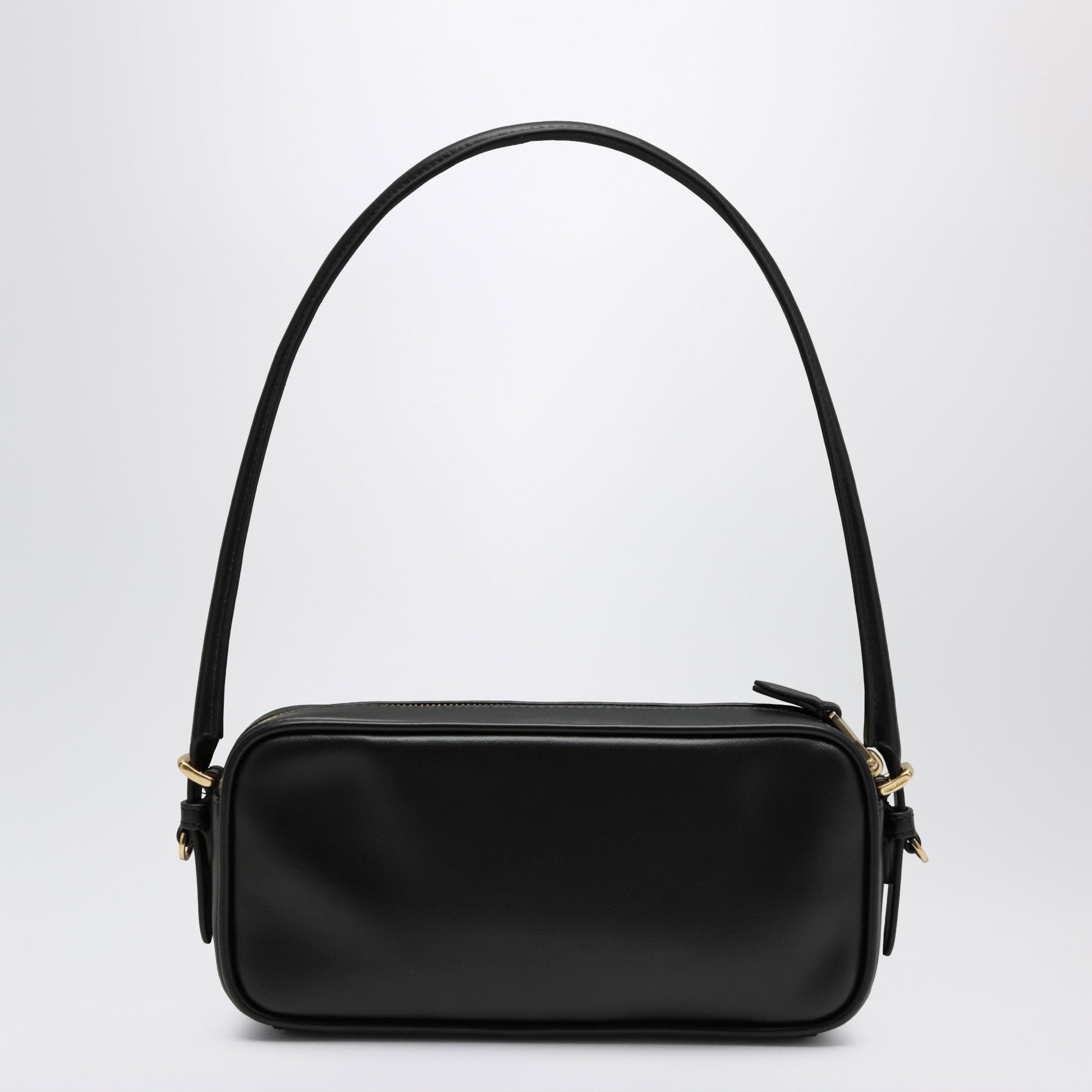 Miu Miu Pouch In Leather, Black Women MIU MIU