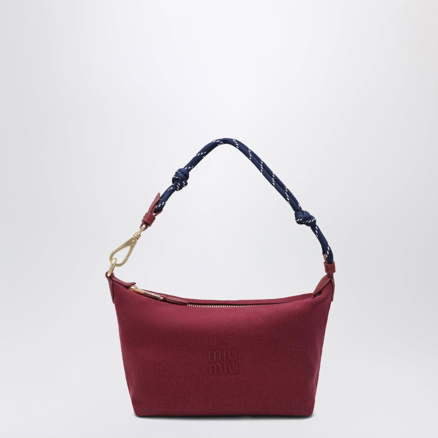Miu Miu Cherry/Baltic Gabardine Pouch Women MIU MIU